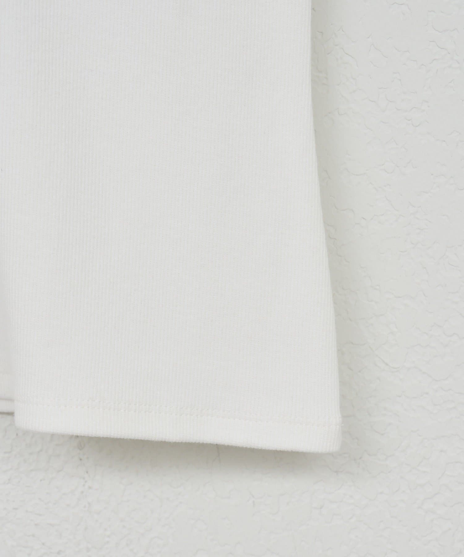 SHENERY(シーナリー) 【26SS予約】刺繍リブタンクトップ