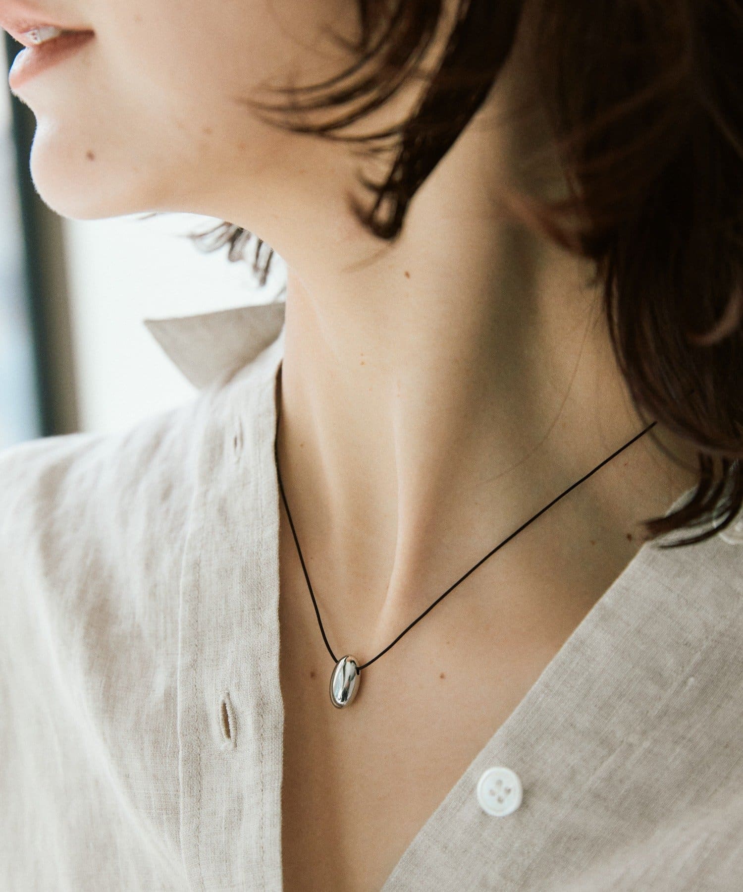 RIVE DROITE(リヴドロワ) 予約【洗練された印象に】スマートボールコードネックレス