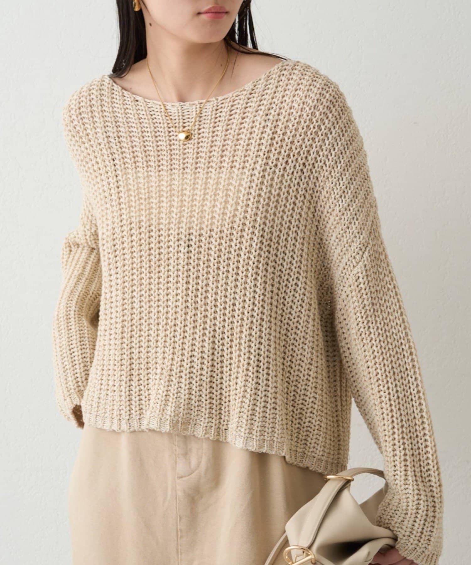 LOUNGEDRESS(ラウンジドレス) オーバーニット