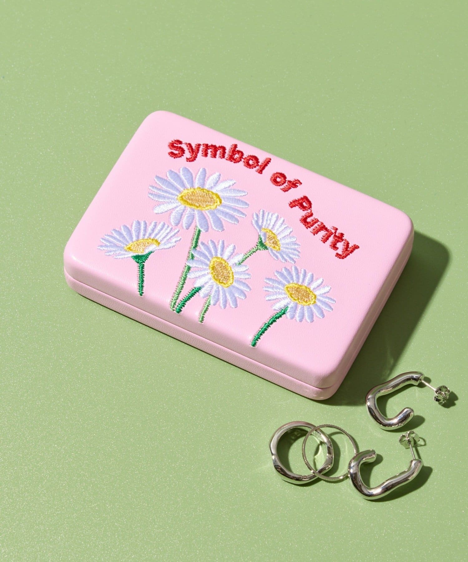 BIRTHDAY BAR(バースデイバー) flower刺繍ケース