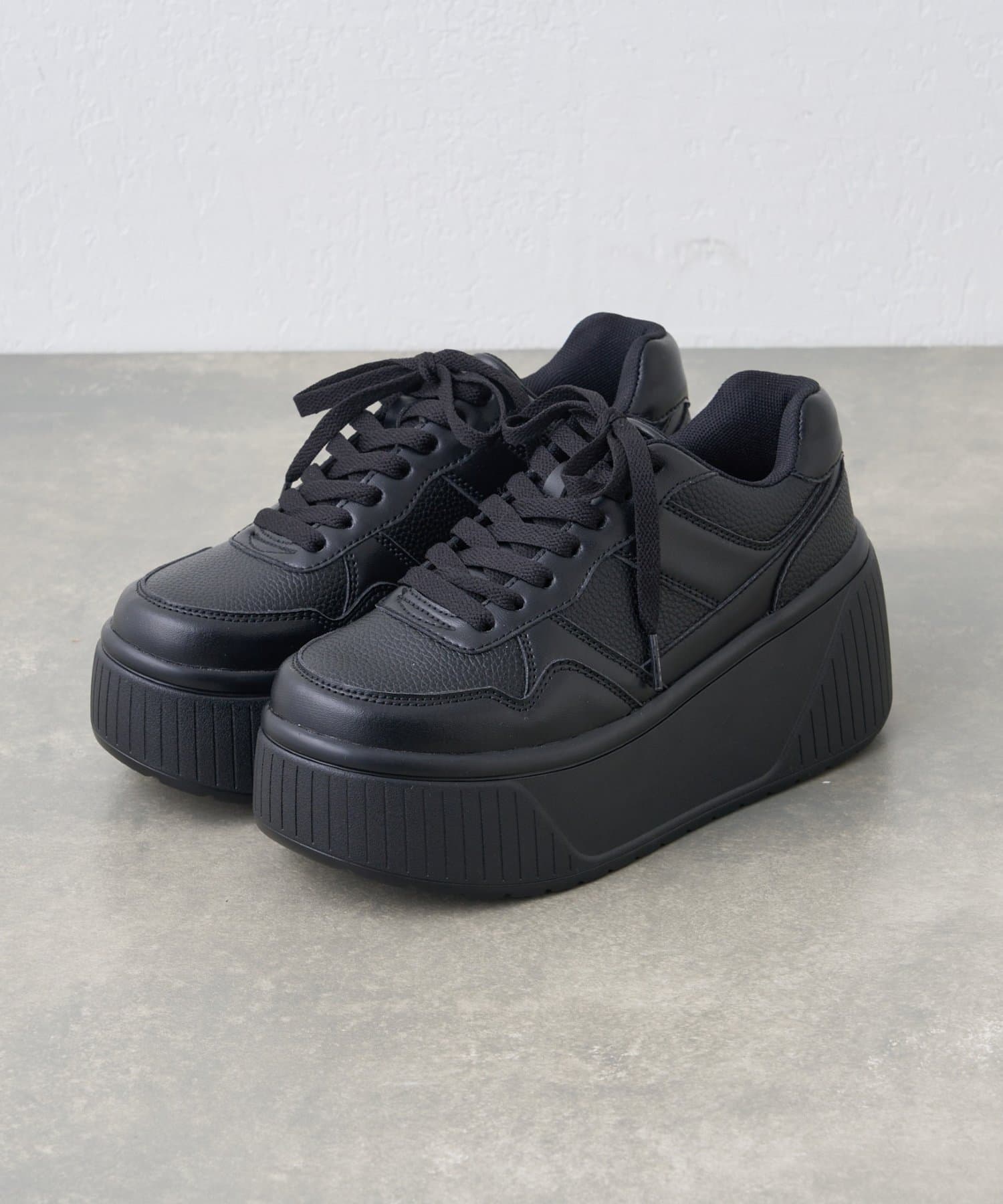 Remind me and forever(リマインドミーアンドフォーエバー) 【2026SS】-3kg見え、厚底スニーカー