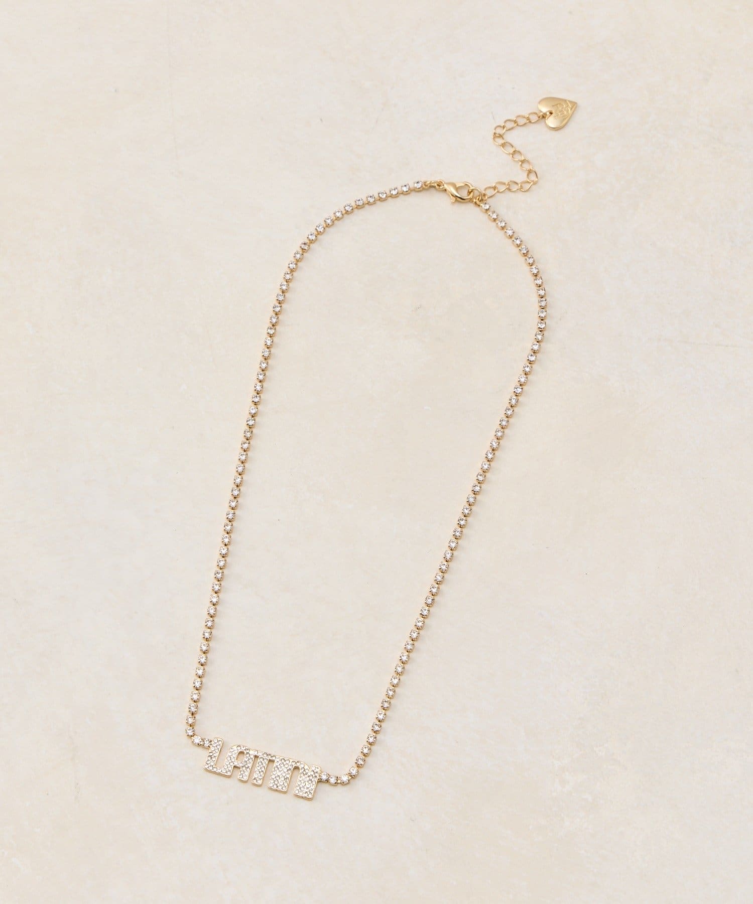 Lattice(ラティス) 【12/12 19:00～予約スタート】【Latini】ロゴネックレス