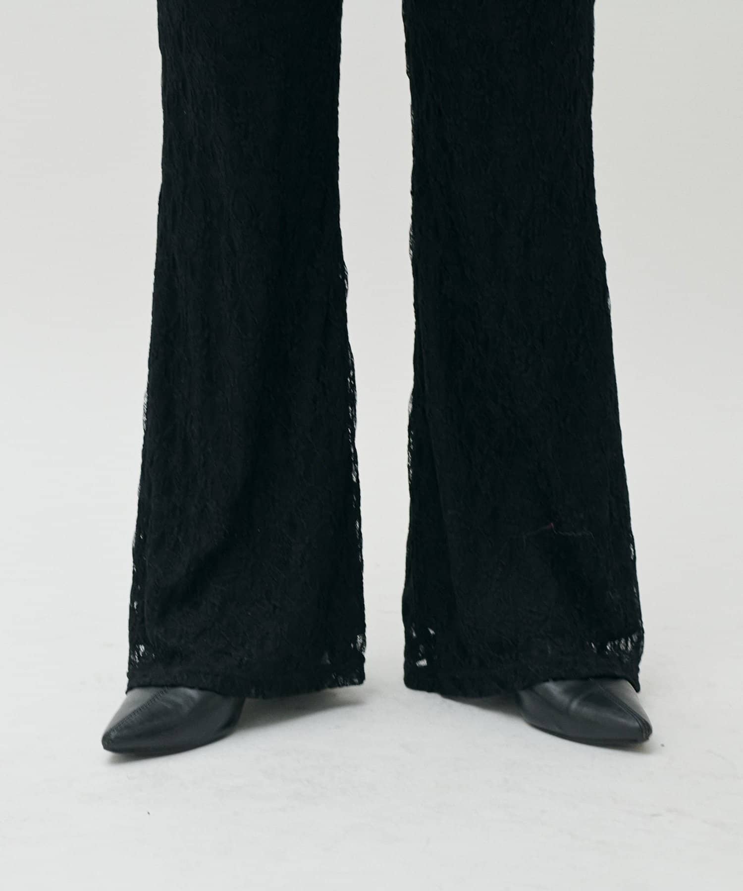 LARUTA(ラルータ) ソフトレースカットソーパンツ