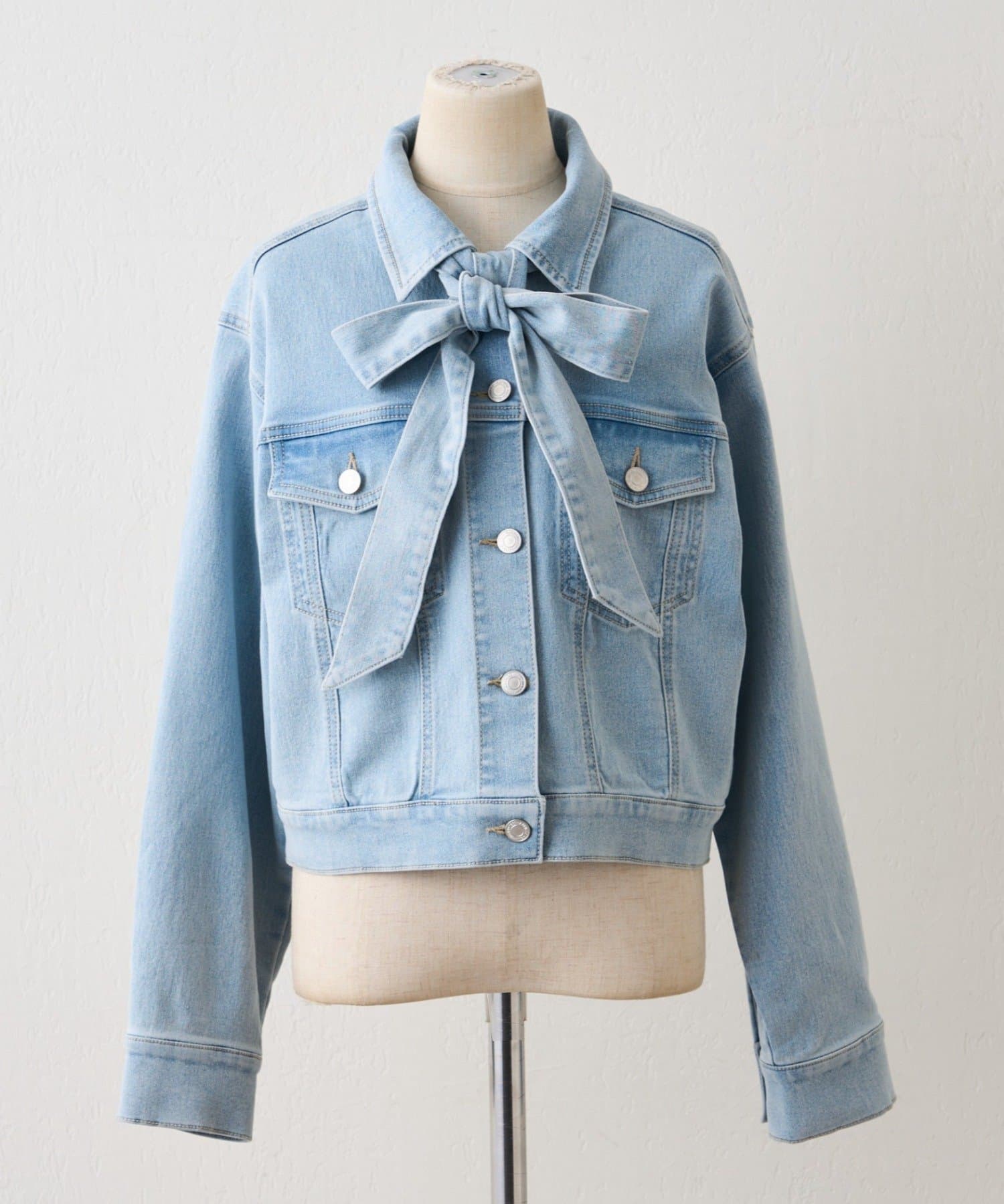 Remind me and forever(リマインドミーアンドフォーエバー) 【2026SS】ボウタイリボンGジャン