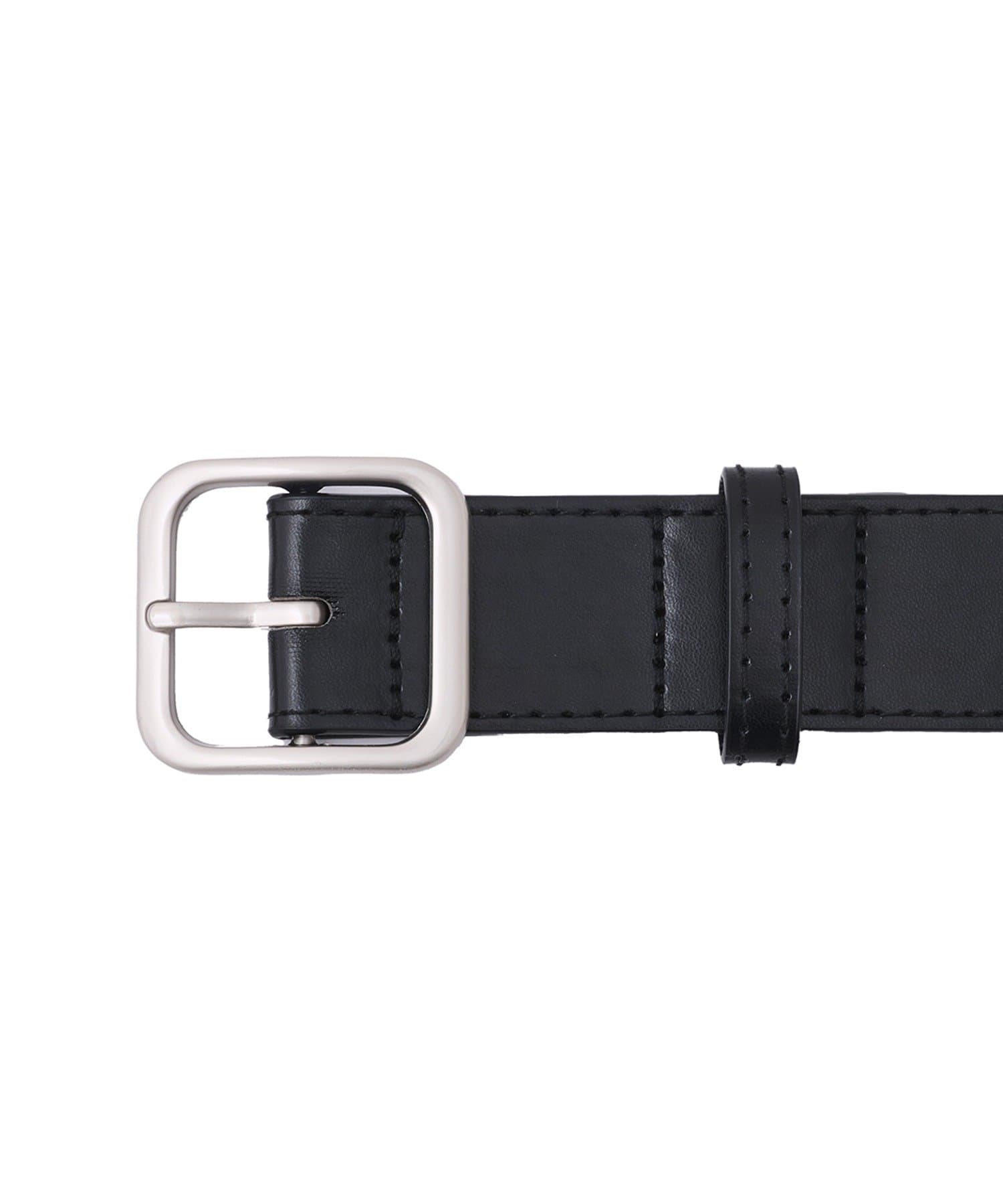 3COINS(スリーコインズ) スクエア型ベルト