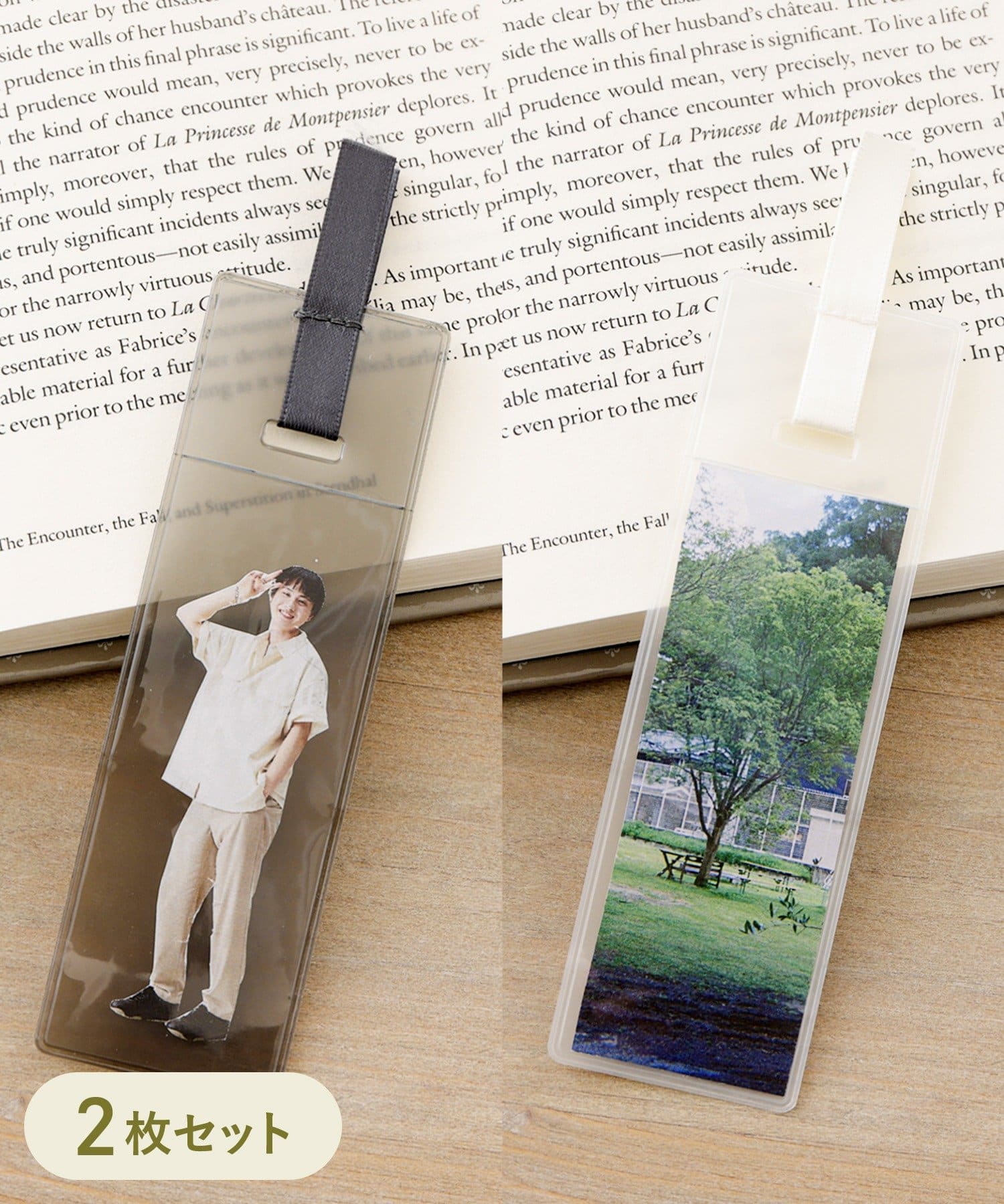 3COINS(スリーコインズ) ブックマーク2枚セット