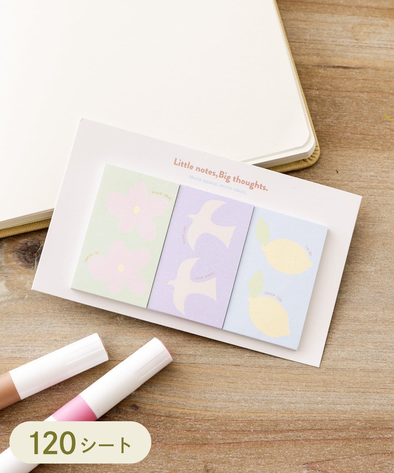 3COINS(スリーコインズ) イラスト付箋