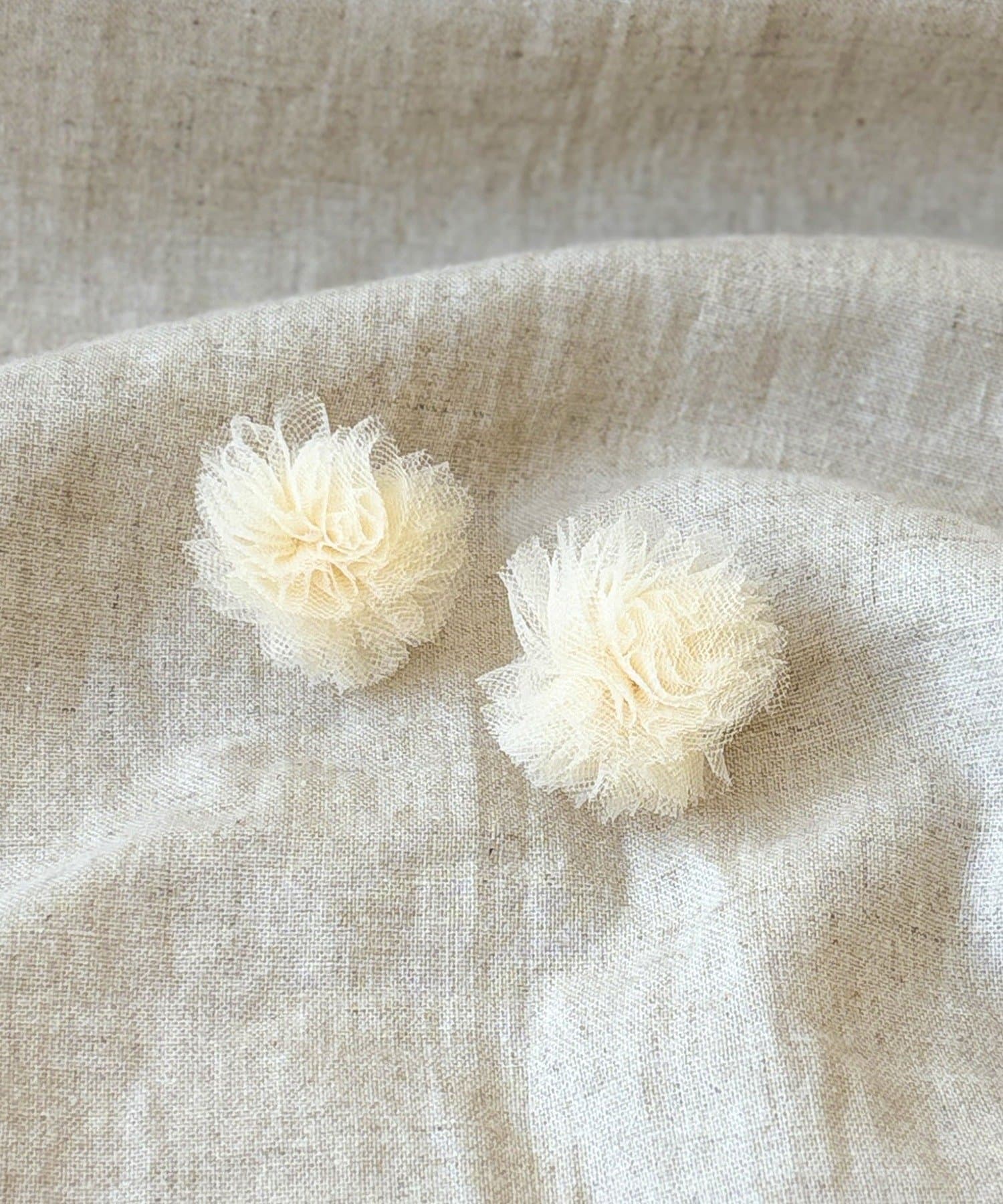 3COINS(スリーコインズ) チュールイヤリング／ひな祭り