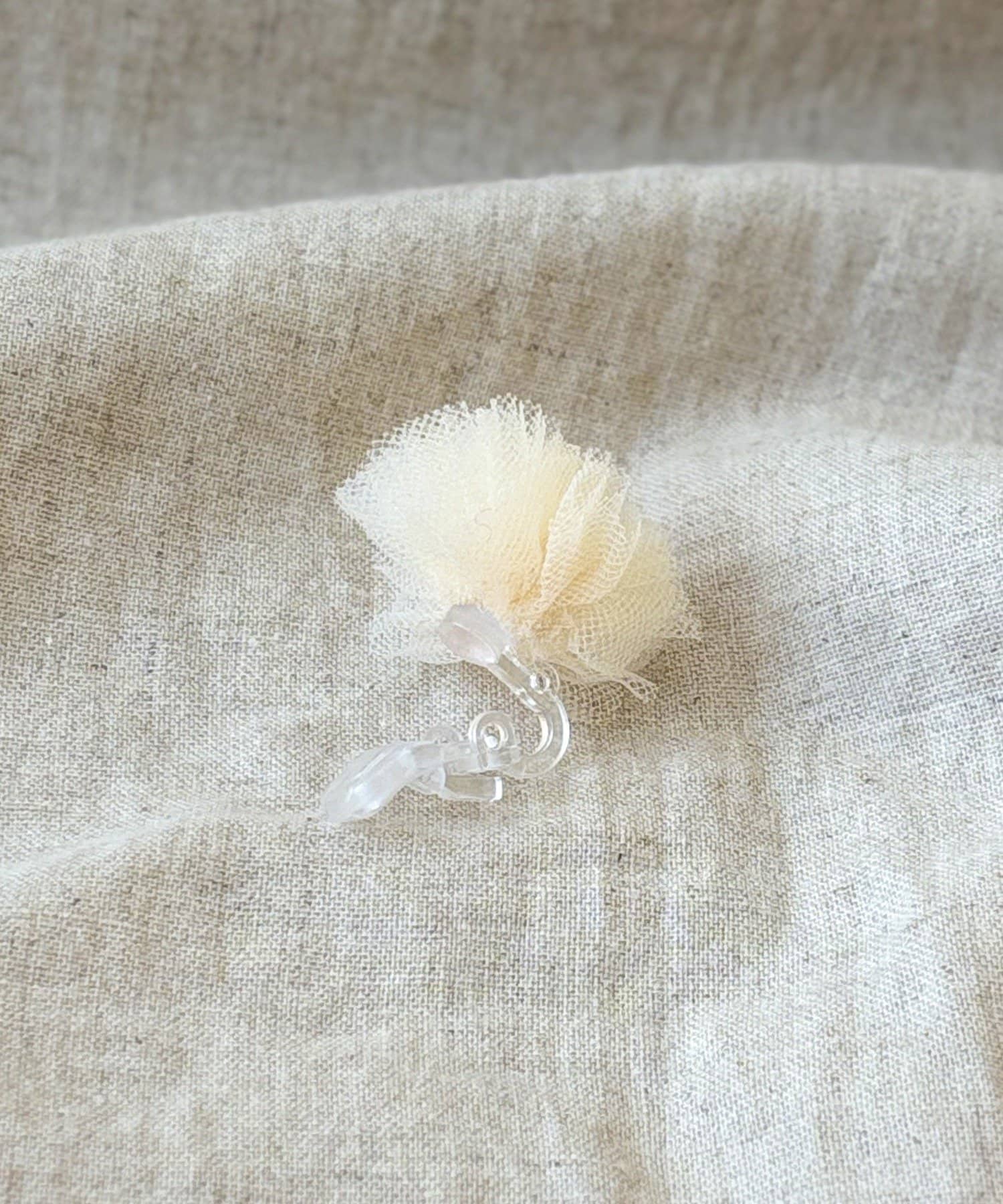 3COINS(スリーコインズ) チュールイヤリング／ひな祭り