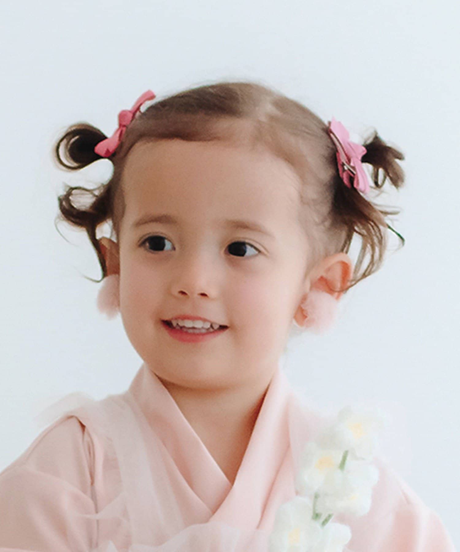 3COINS(スリーコインズ) リボン3個セットピン／ひな祭り