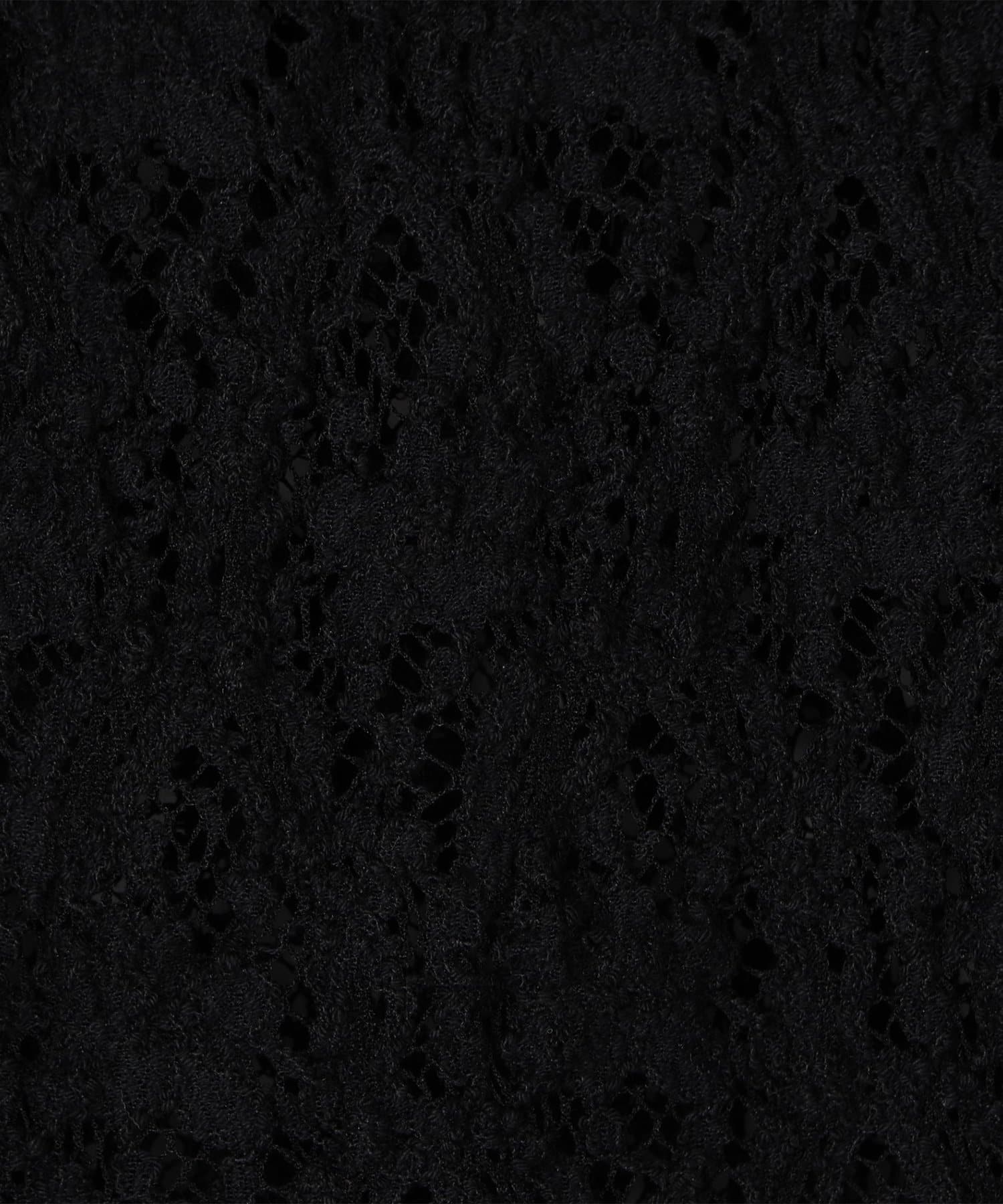 NOLLEY'S(ノーリーズ) ウォッシャブルストレッチレースペプラムプルオーバー