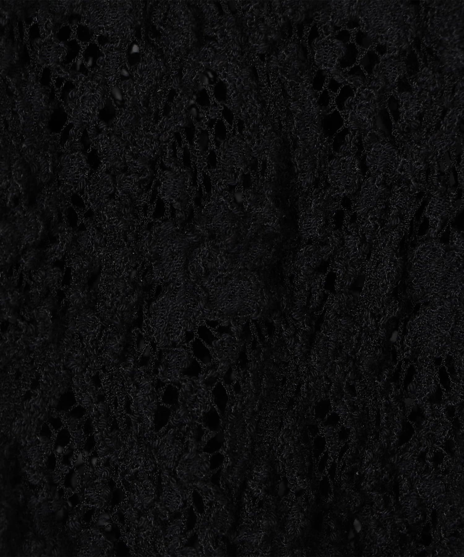 NOLLEY'S(ノーリーズ) ウォッシャブルストレッチレースカーディガン