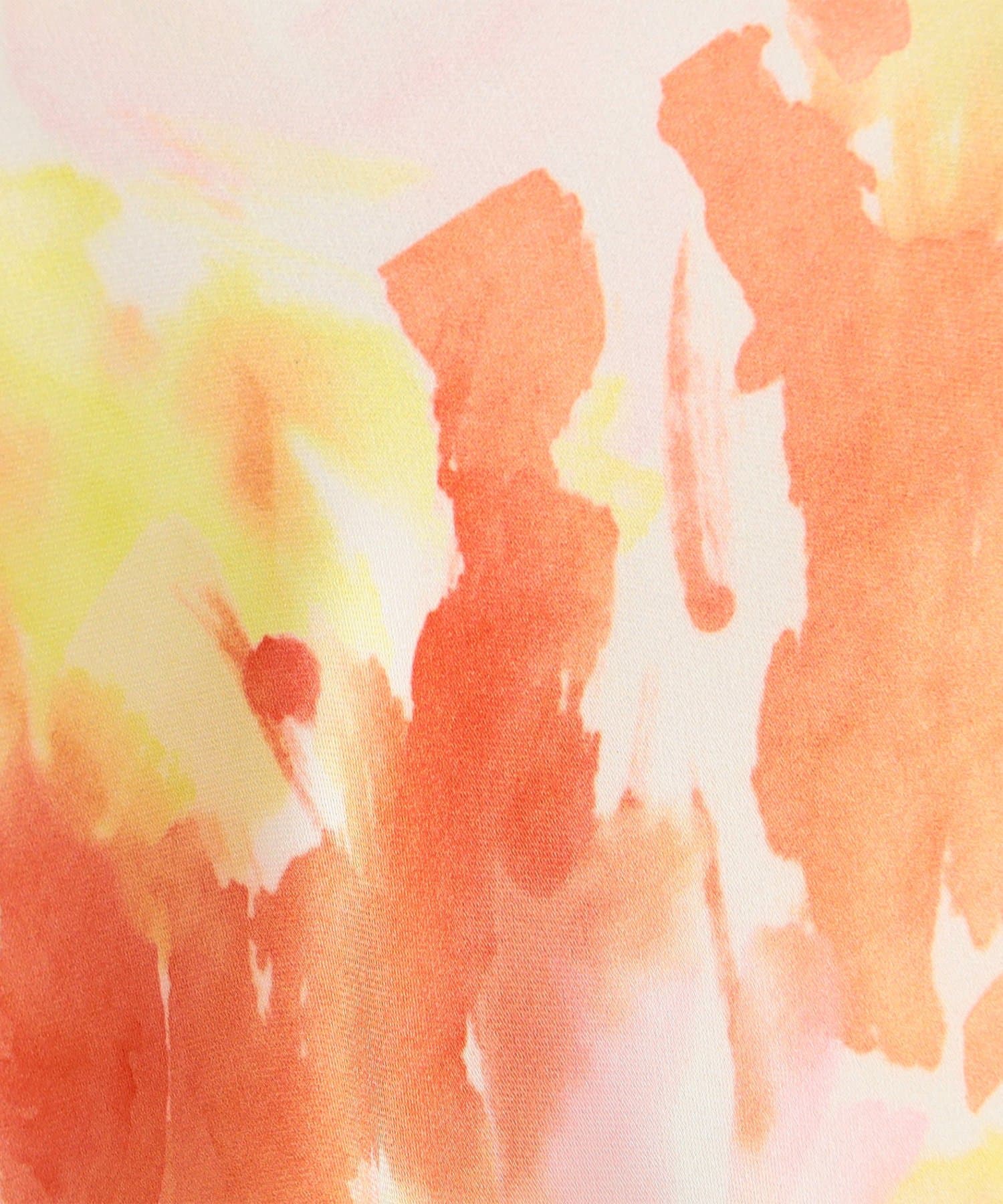 NOLLEY'S(ノーリーズ) ウォッシャブルブラープリントキャミブラウス