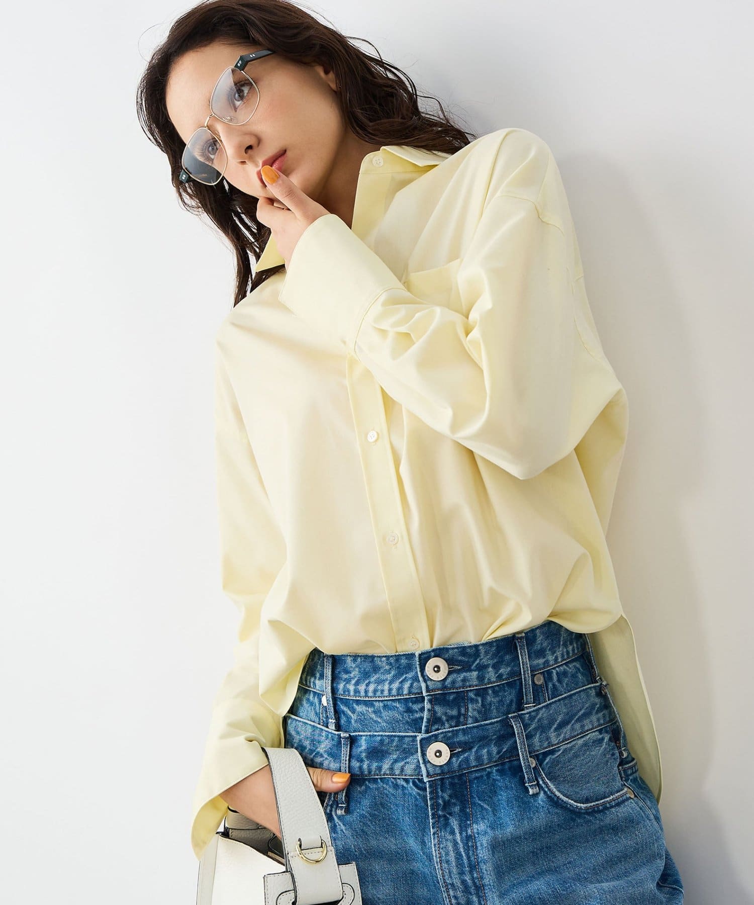 NOLLEY'S(ノーリーズ) ウォッシャブルOX2WAYシャツ