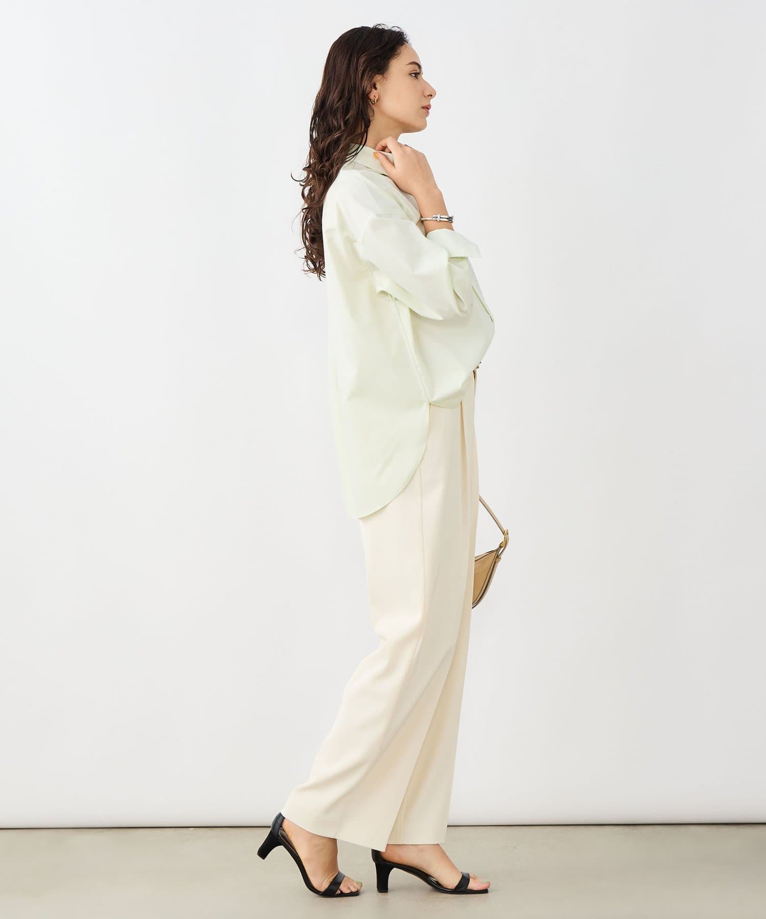 NOLLEY'S(ノーリーズ) ウォッシャブルOX2WAYシャツ