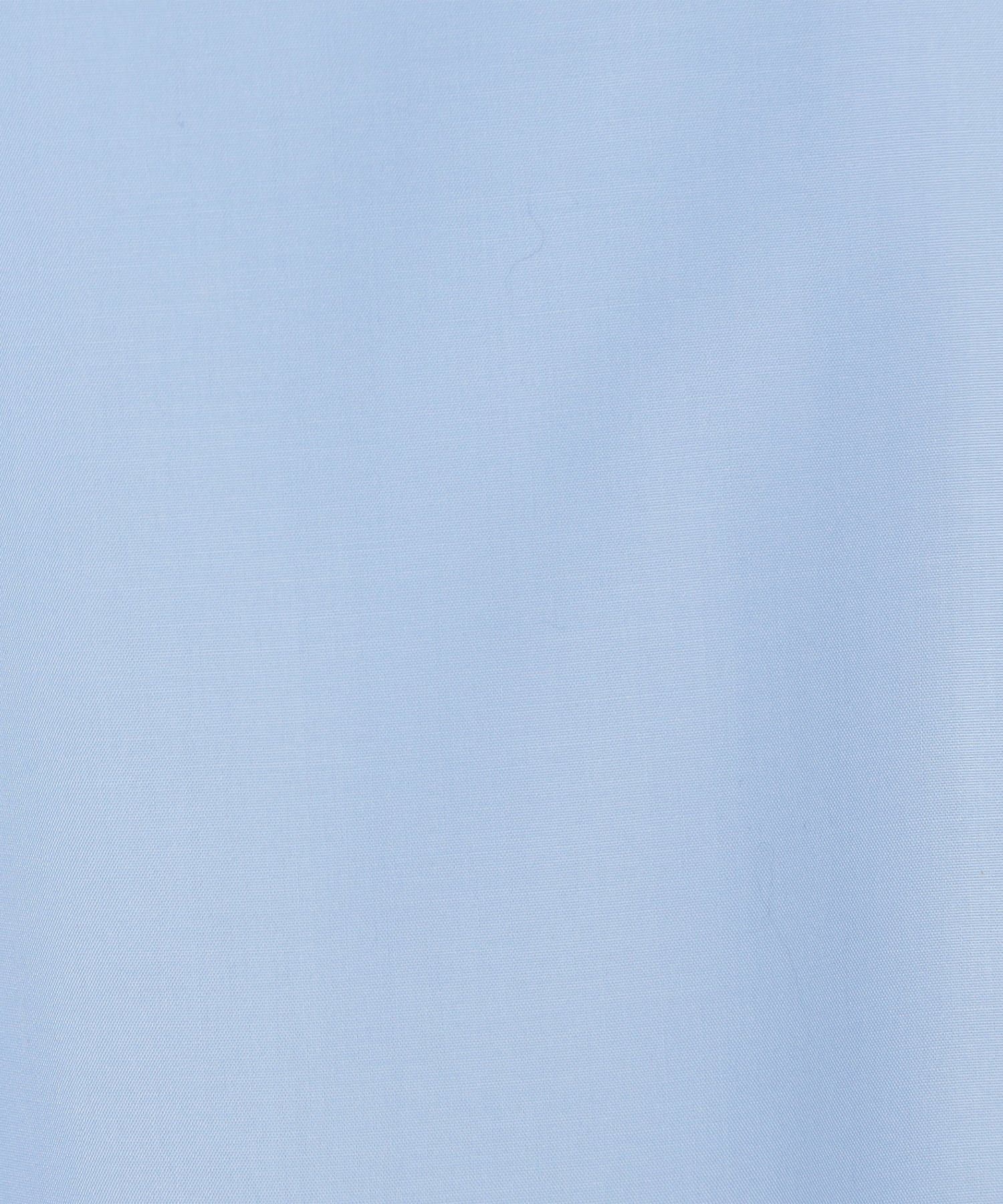 NOLLEY'S(ノーリーズ) ウォッシャブルドレープポプリンバックプリーツシャツ