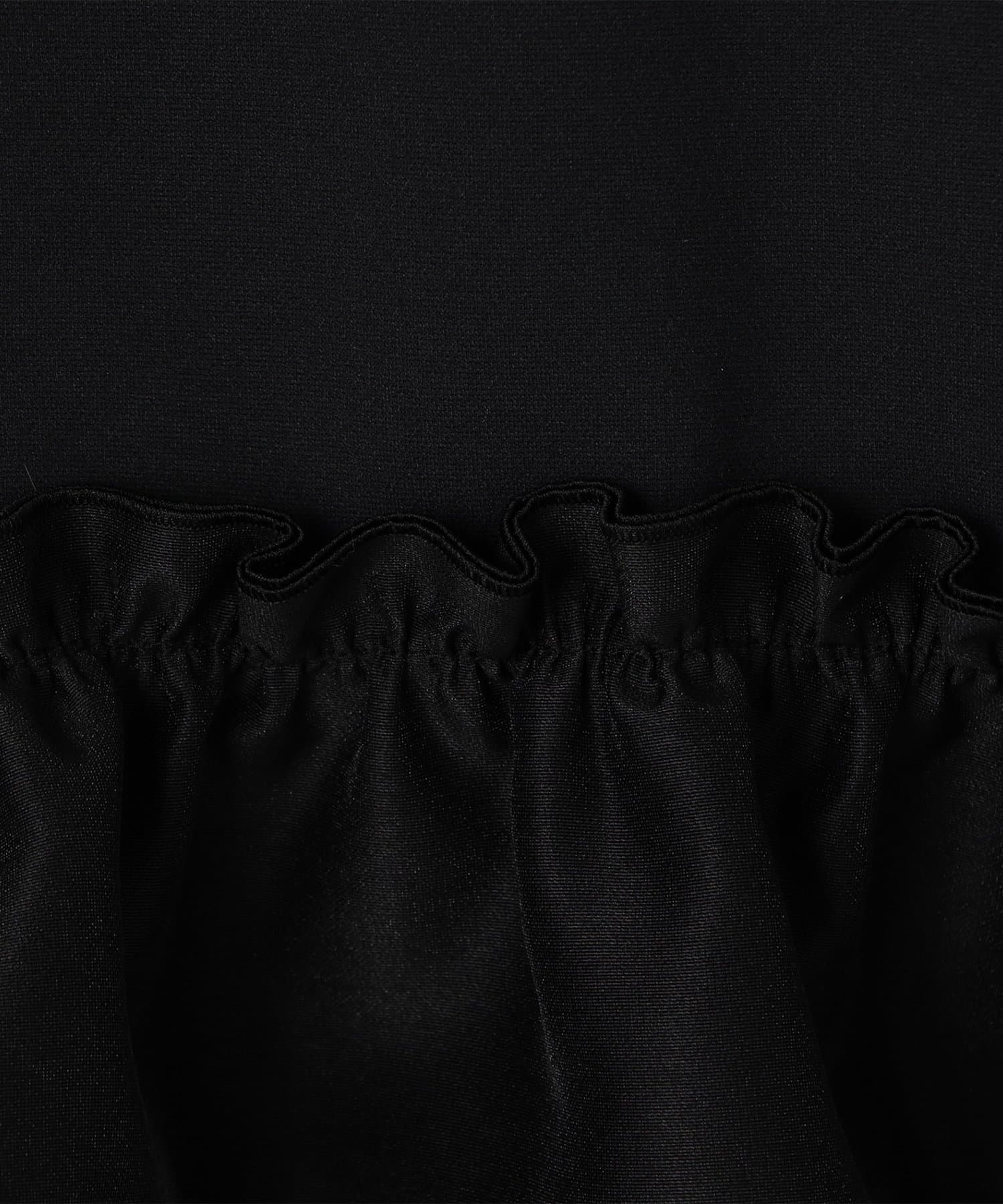 NOLLEY'S(ノーリーズ) 《セットアップ対応》ウォッシャブルダンボール×オーガンジーペプラムプルオーバー