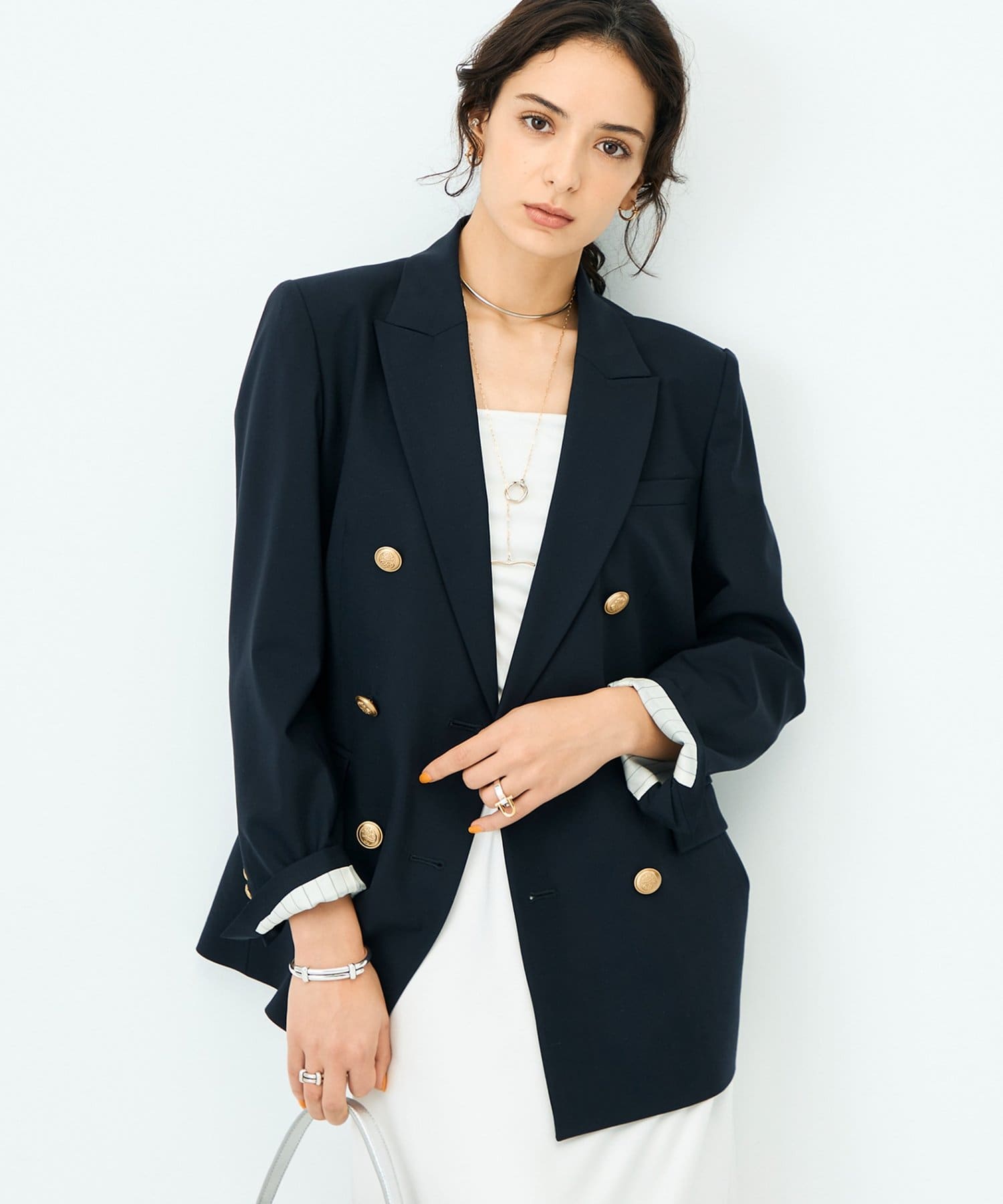 NOLLEY'S(ノーリーズ) 45th limited editionトロピカルウールダブルジャケット