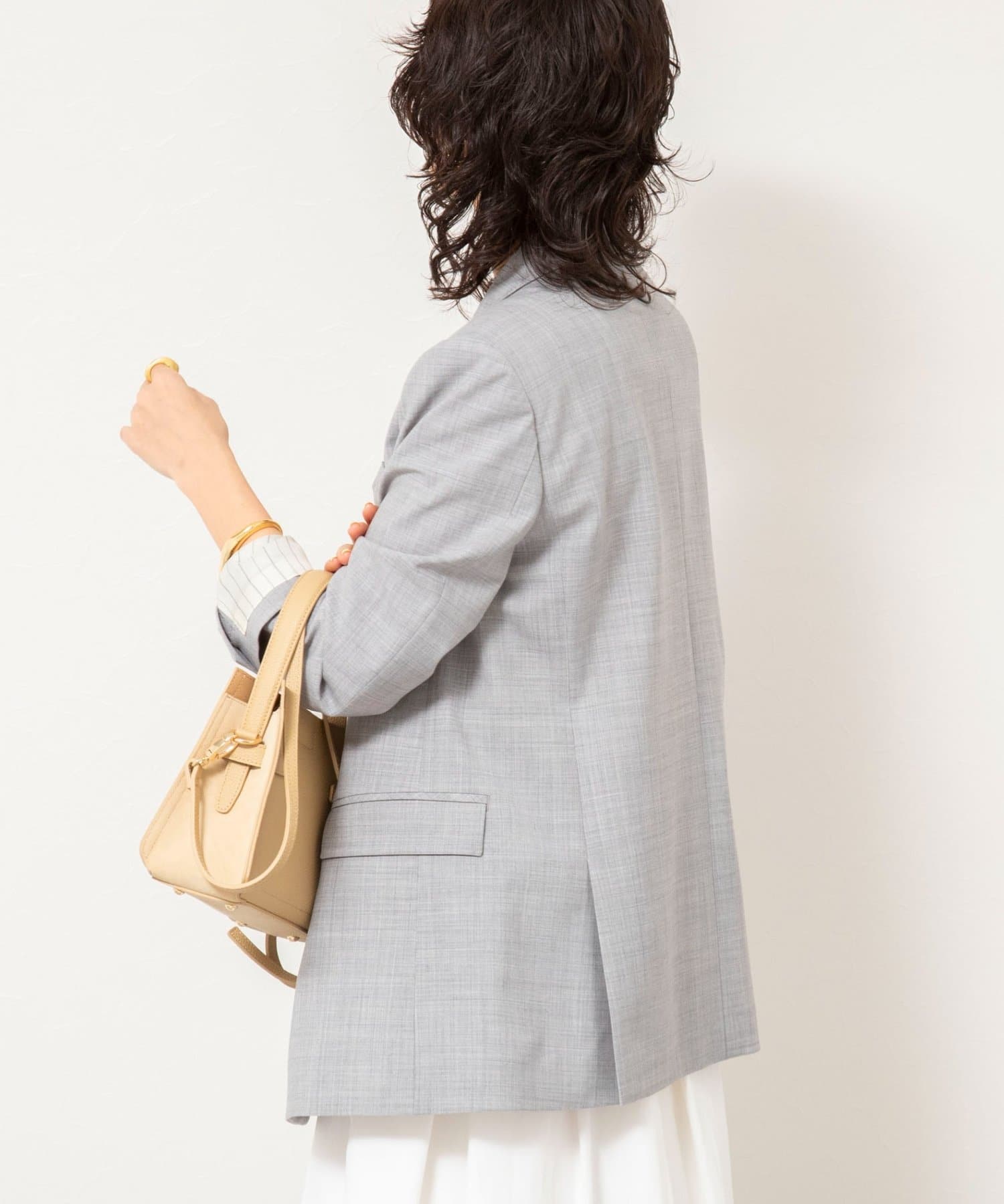 NOLLEY'S(ノーリーズ) 45th limited editionトロピカルウールダブルジャケット