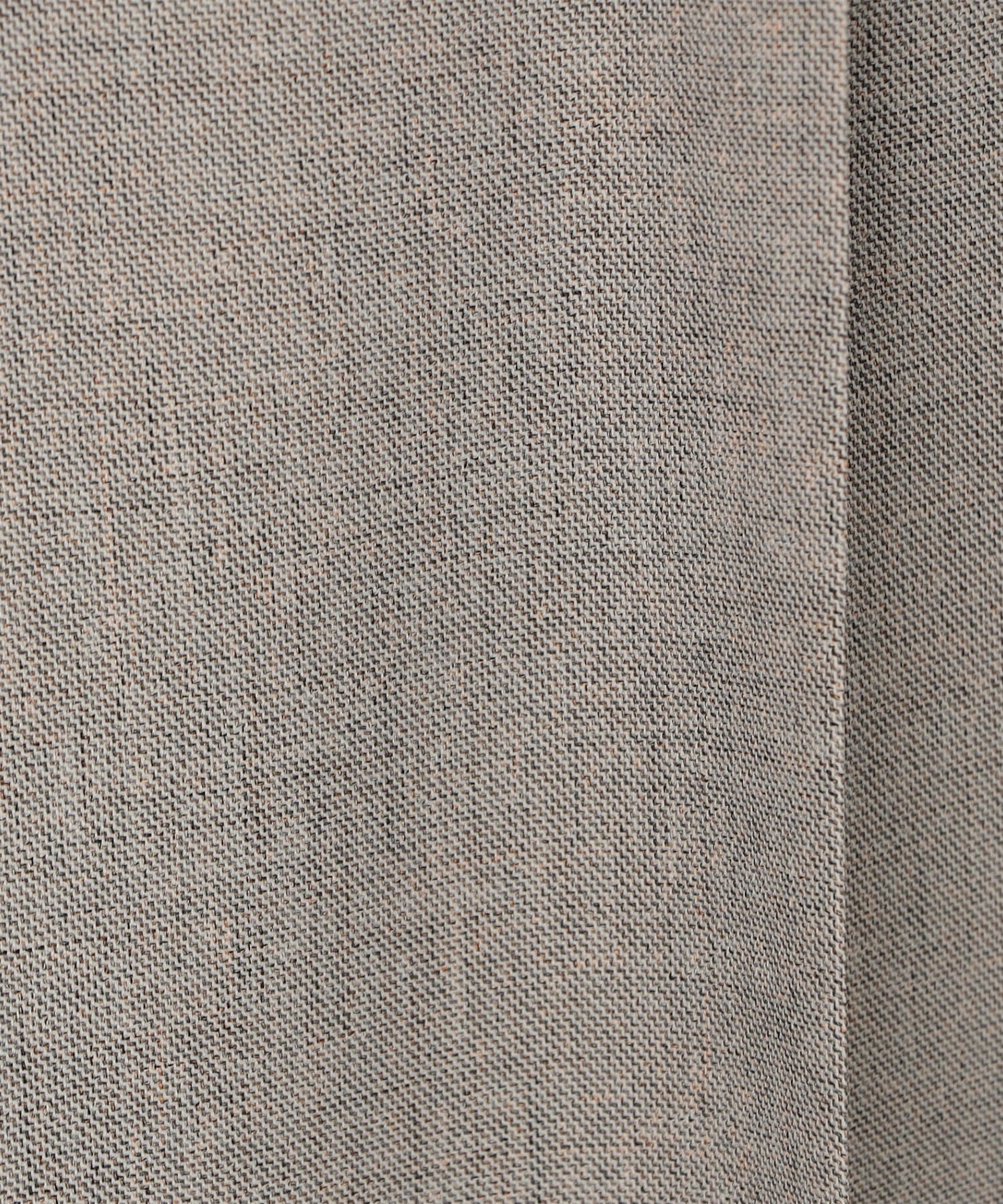 NOLLEY'S(ノーリーズ) 《セットアップ対応》ウォッシャブルドライシャークタックワイドパンツ