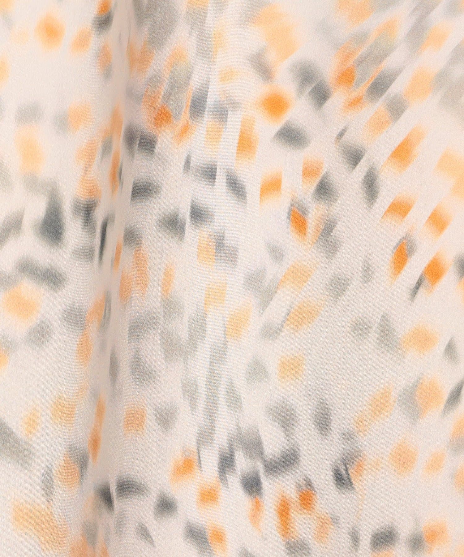 NOLLEY'S(ノーリーズ) ウォッシャブルブラープリントイージーパンツ