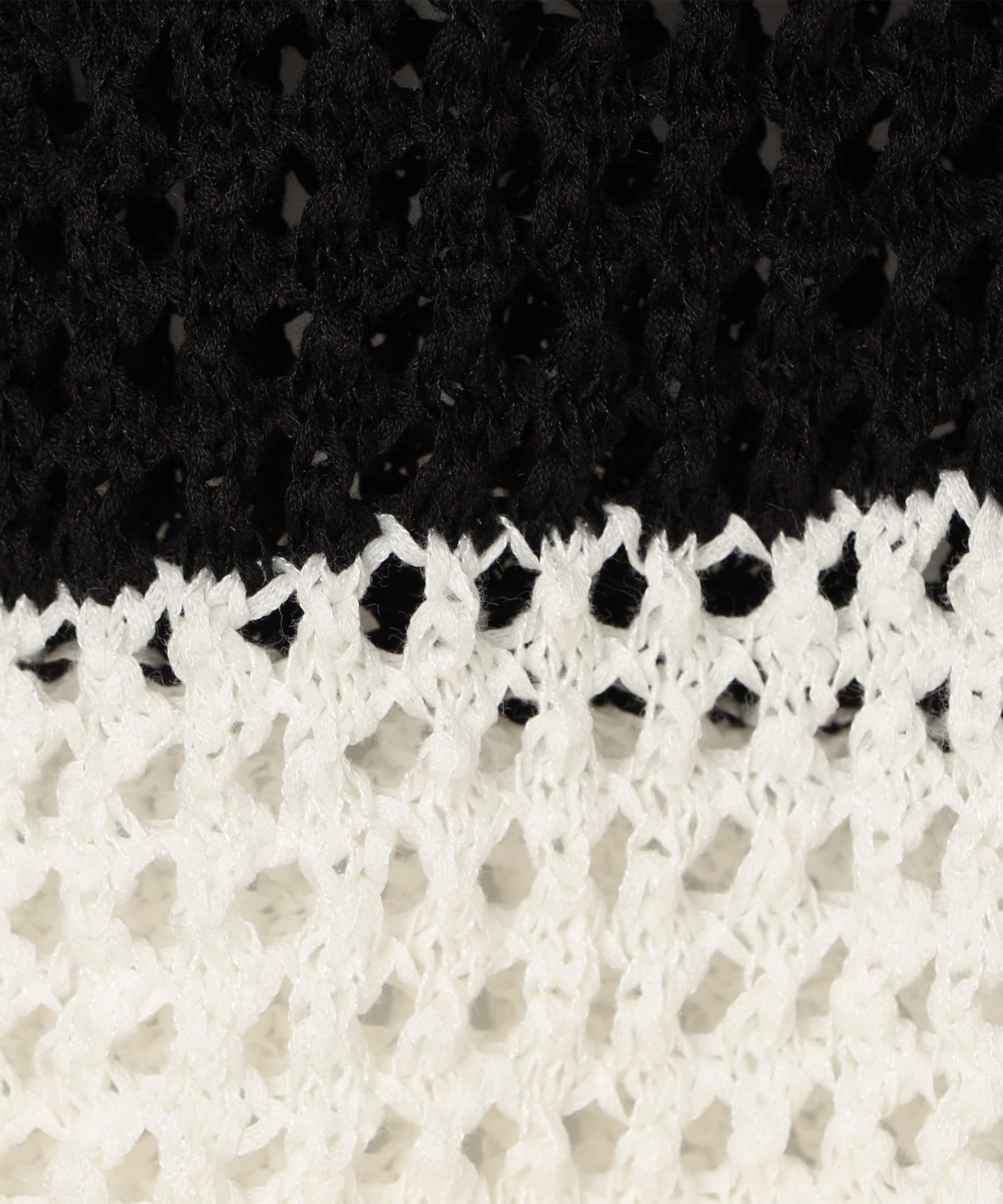 NOLLEY'S(ノーリーズ) 《手洗い可能》テープメッシュ編ポロプルオーバー