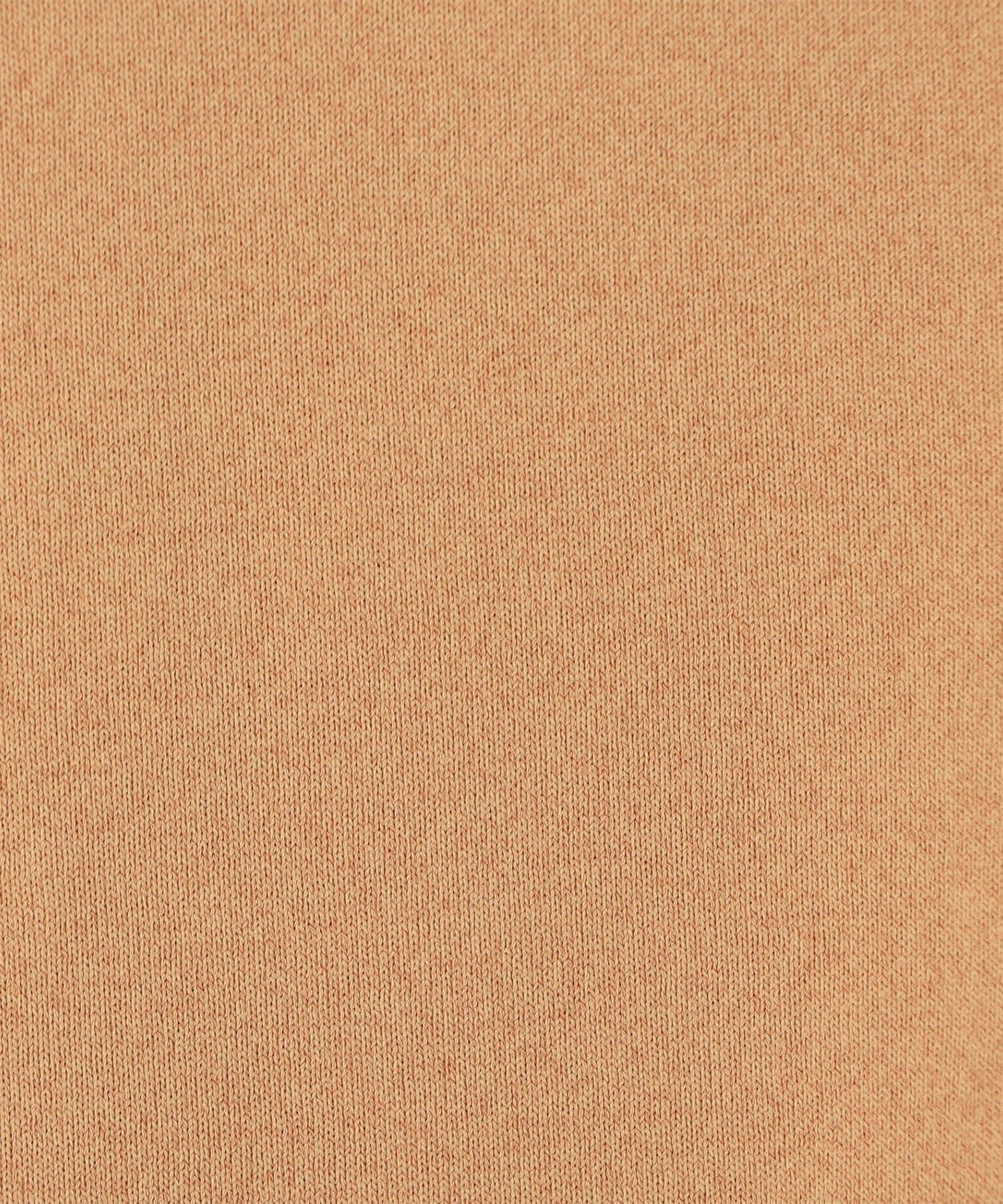 NOLLEY'S(ノーリーズ) 《手洗い可能》コットンテックスクルーネックカーディガン