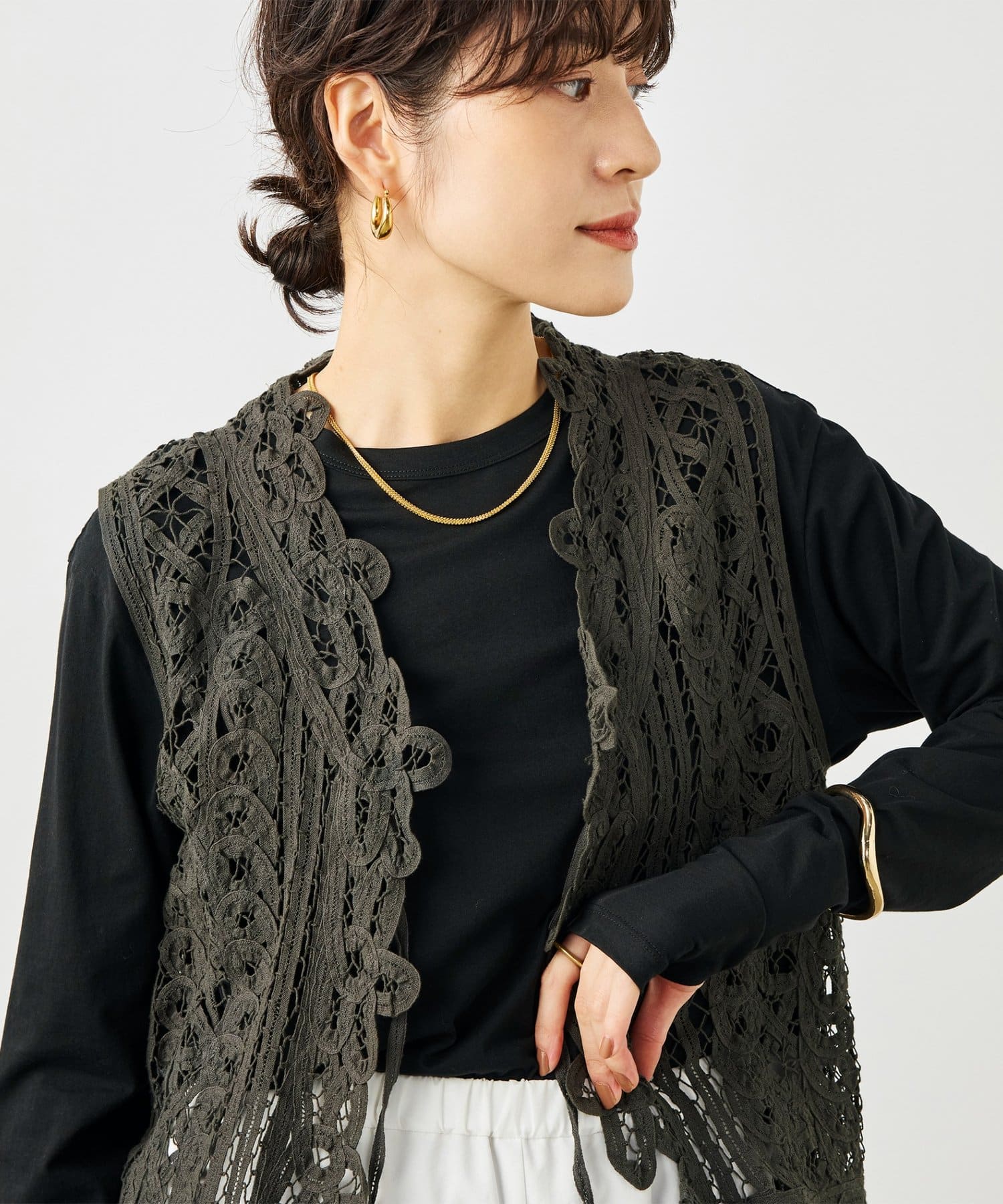 NOLLEY'S(ノーリーズ) MY STANDARD アルビニエアリータッチロンT