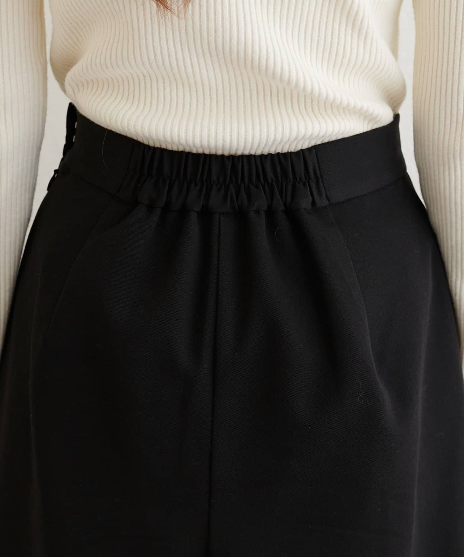 NICE CLAUP / OLIVE des OLIVE OUTLET(ナイスクラップ  / オリーブ デ オリーブ アウトレット) 【natural couture】台形キュロットスカート