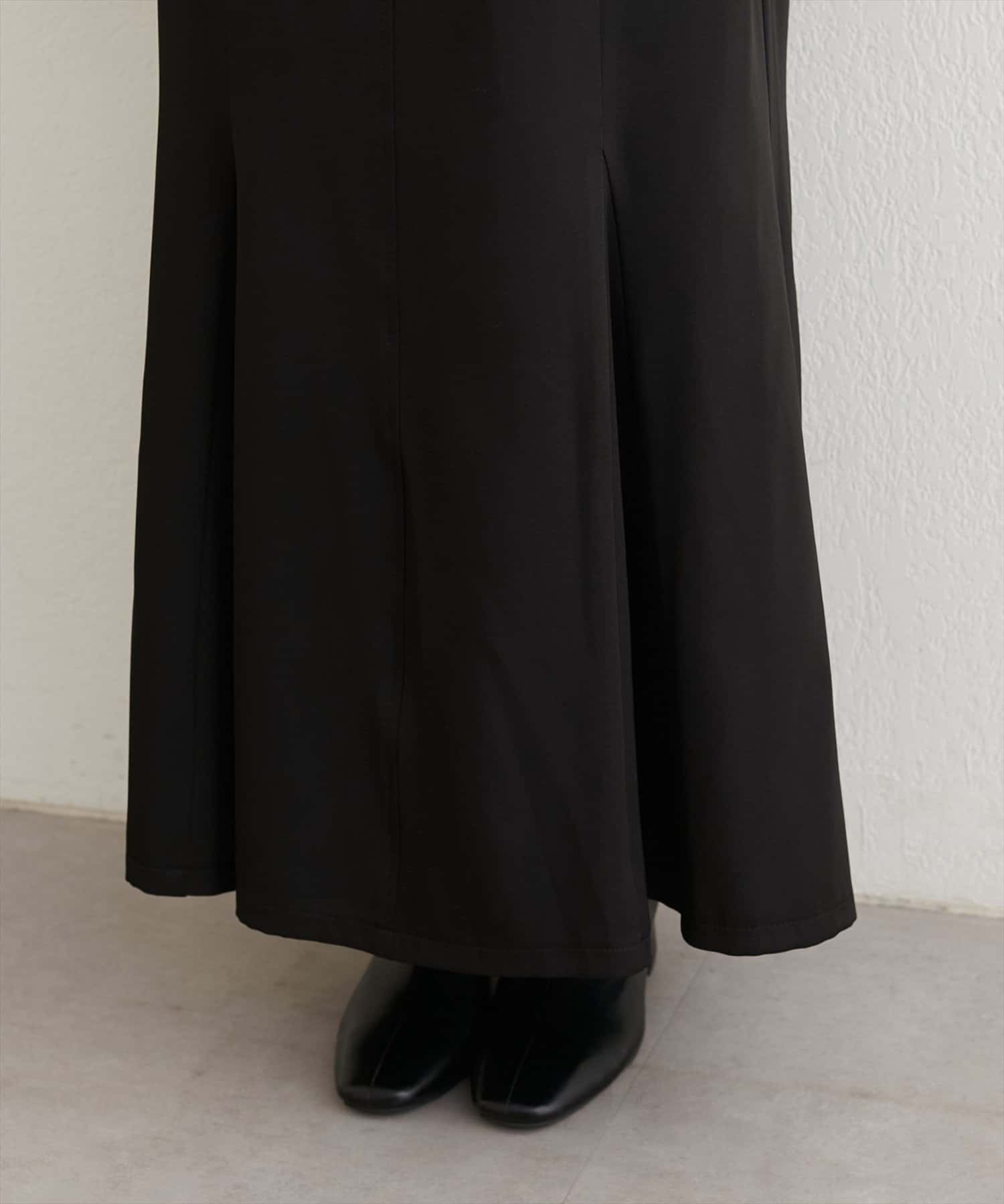 NICE CLAUP / OLIVE des OLIVE OUTLET(ナイスクラップ  / オリーブ デ オリーブ アウトレット) 【natural couture】フロント釦マーメイドスカート