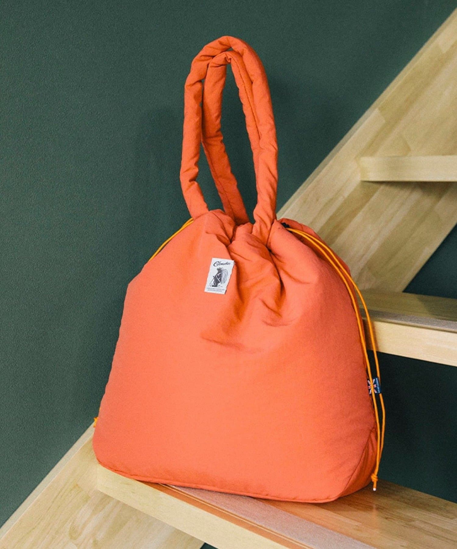 FREDY & GLOSTER(フレディ アンド グロスター) 【COBMASTER】PADDED-MUFFIN DRAWSTRING TOTE