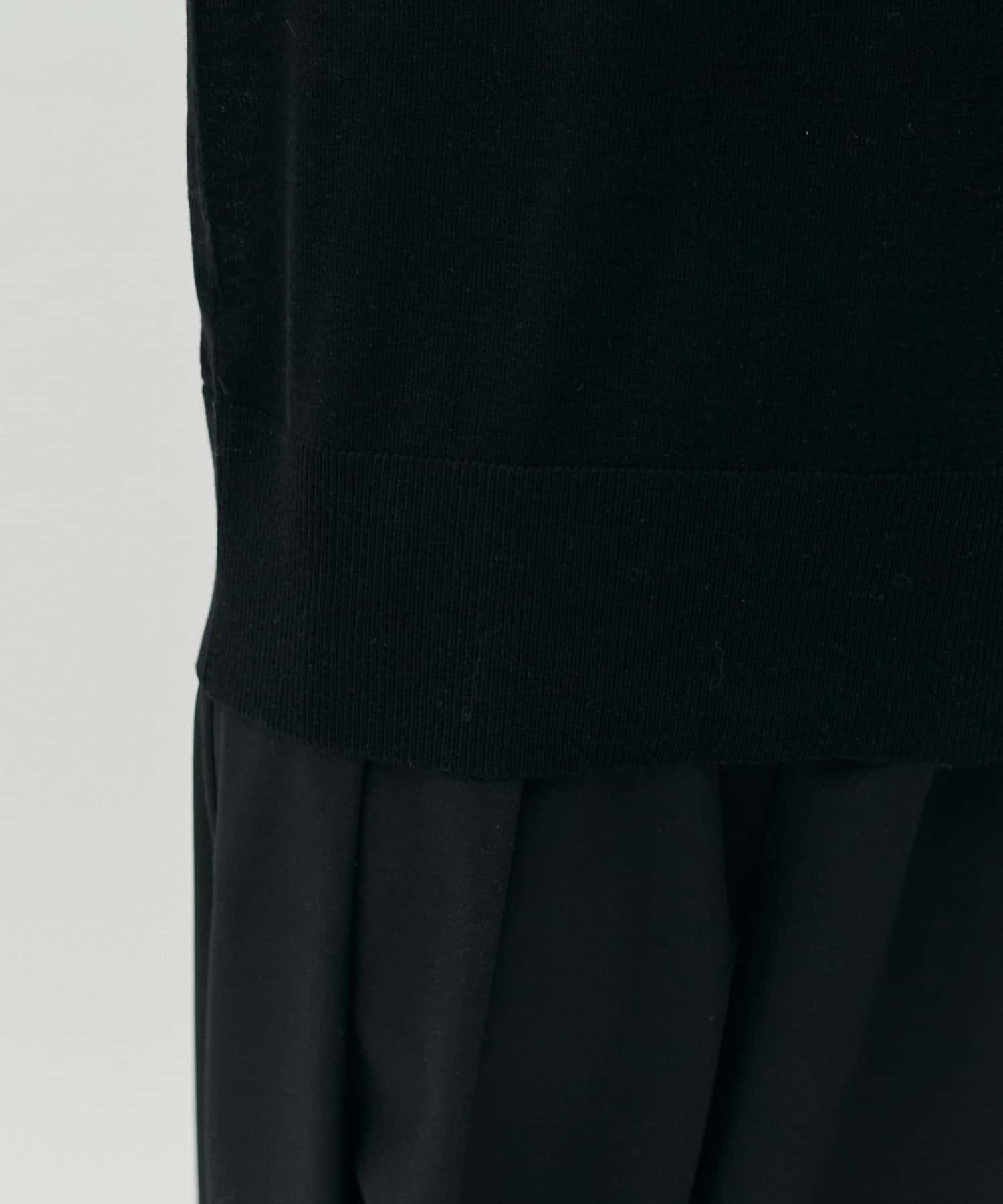 LARUTA(ラルータ) シアータートルウール混天竺ニットプルオーバー