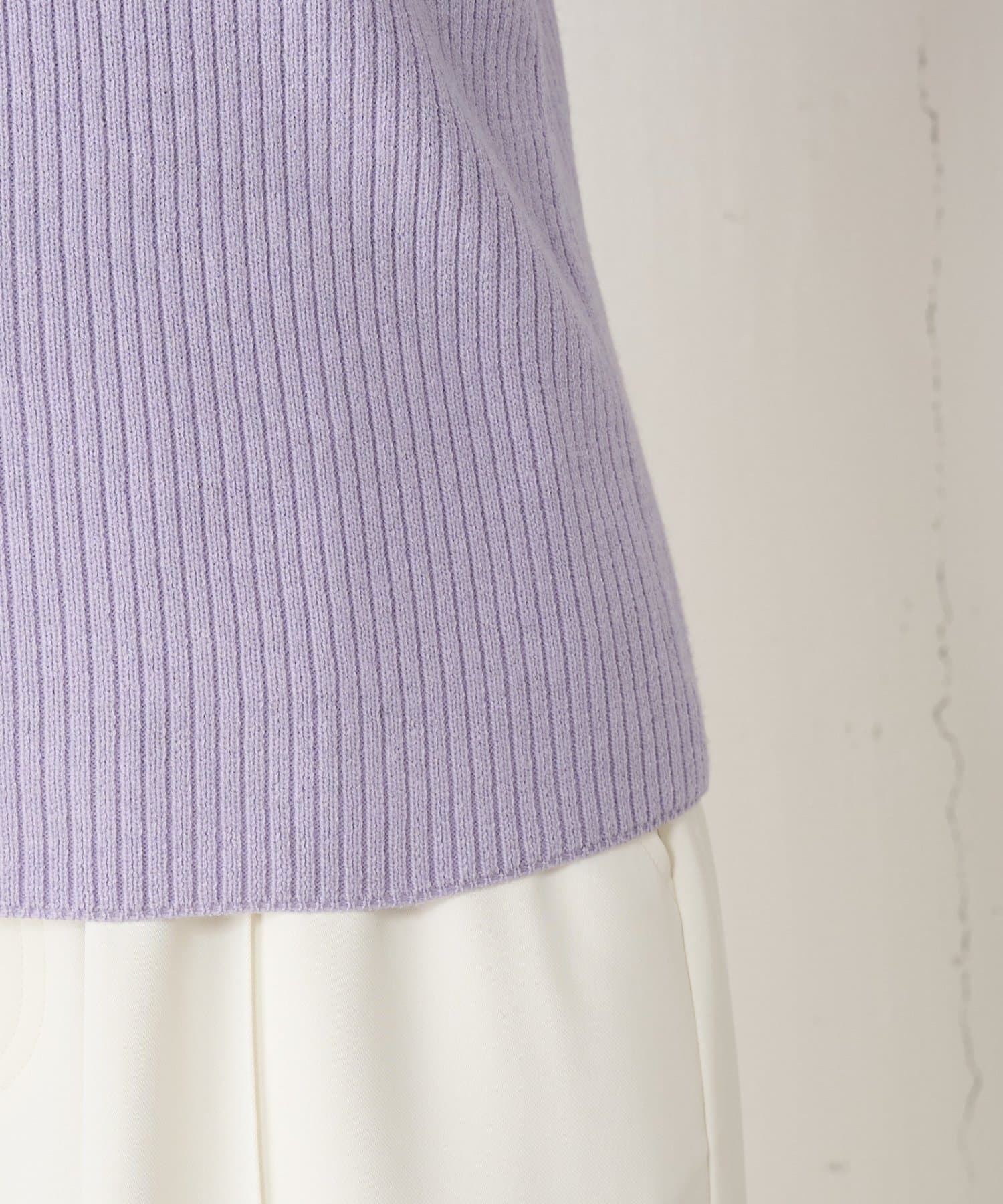 Jena　espace merveilleux(ジェナ　エスパスメルヴェイユ) 【すっきり見え】スリムラインリブニット