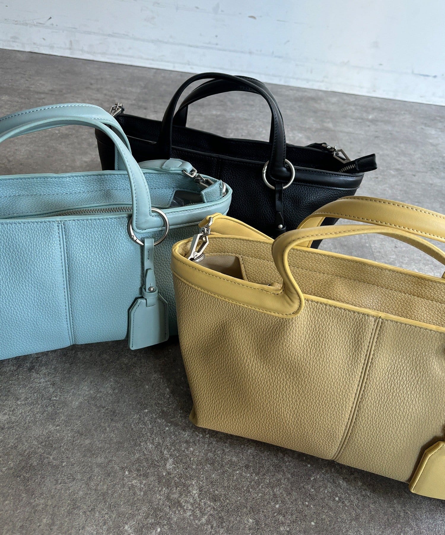 DOUDOU(ドゥドゥ) ハンドルポイントトートバッグ