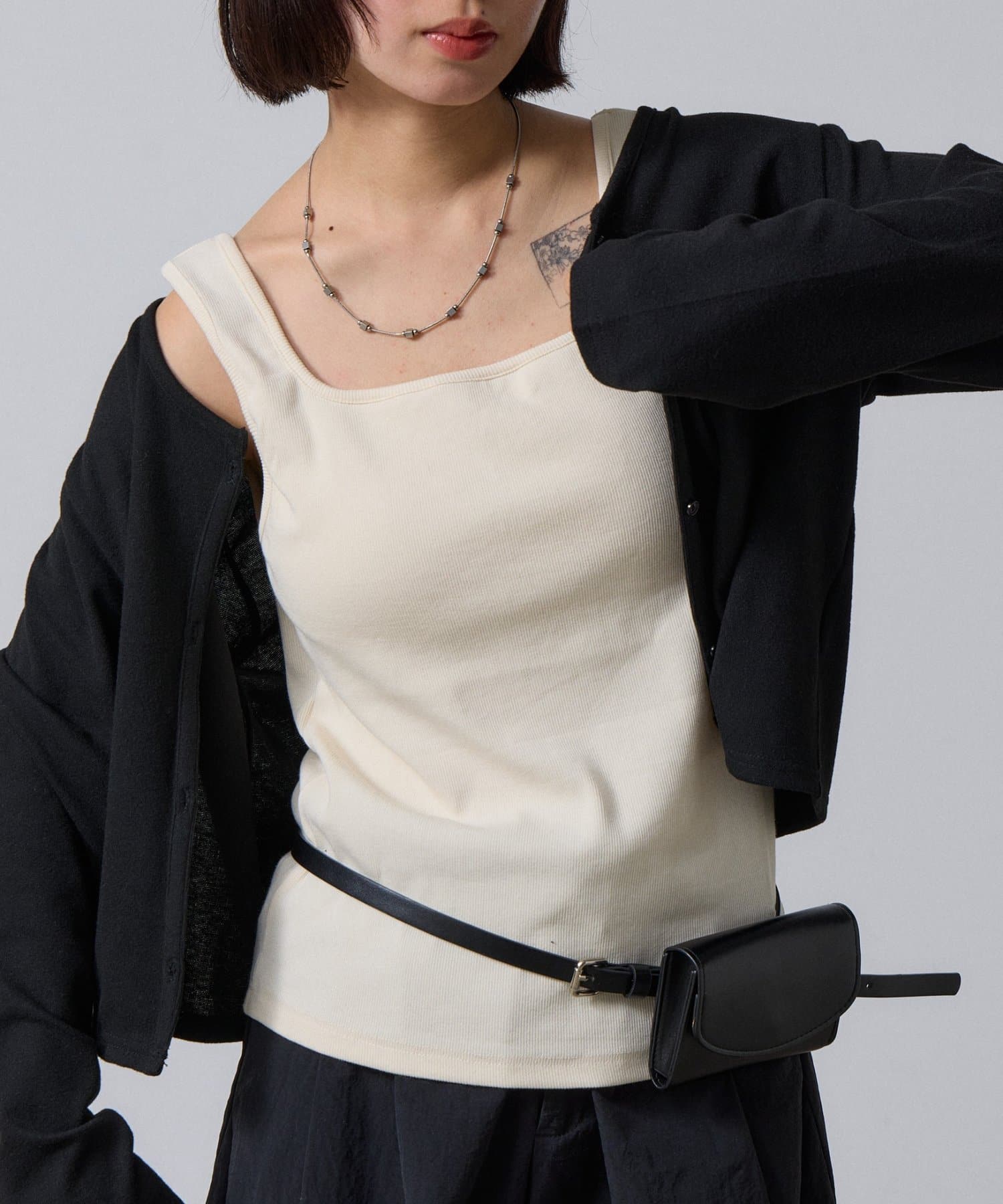 -goocy-(グーシー) テレコカップ付きスクエアタンク