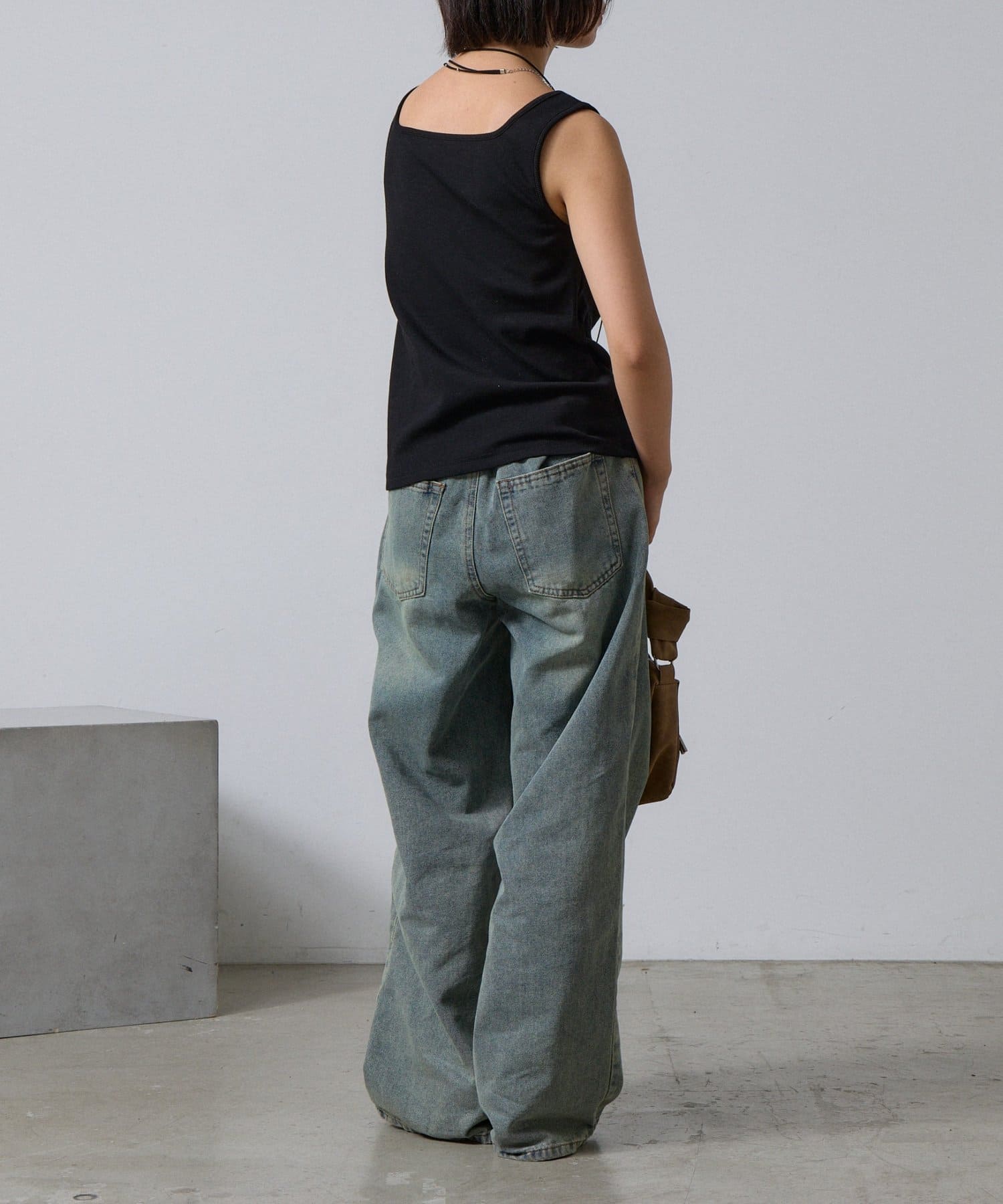 -goocy-(グーシー) テレコカップ付きスクエアタンク