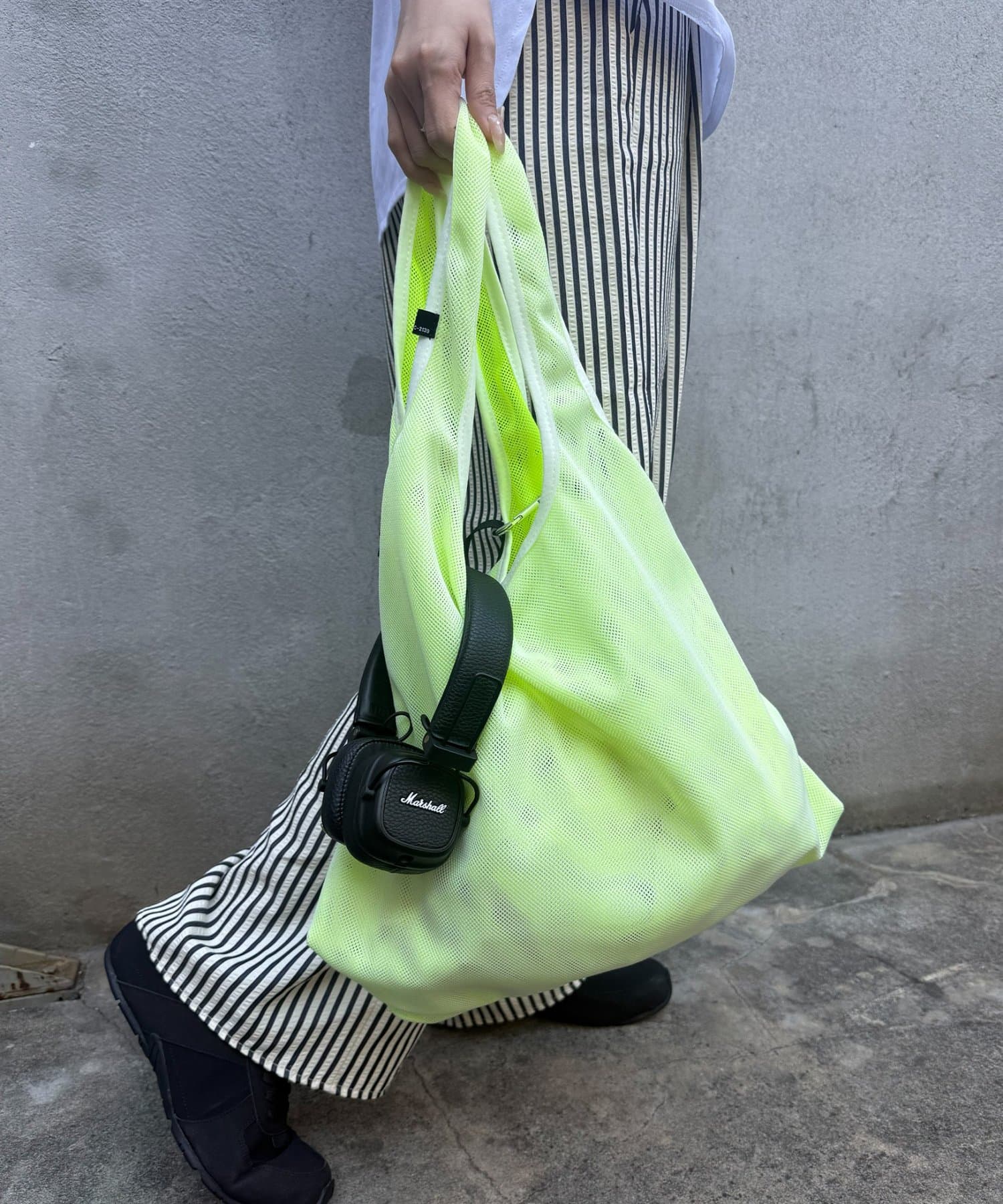 COLONY 2139(コロニー トゥーワンスリーナイン) 【リバーシブル】メッシュショッピングバッグ