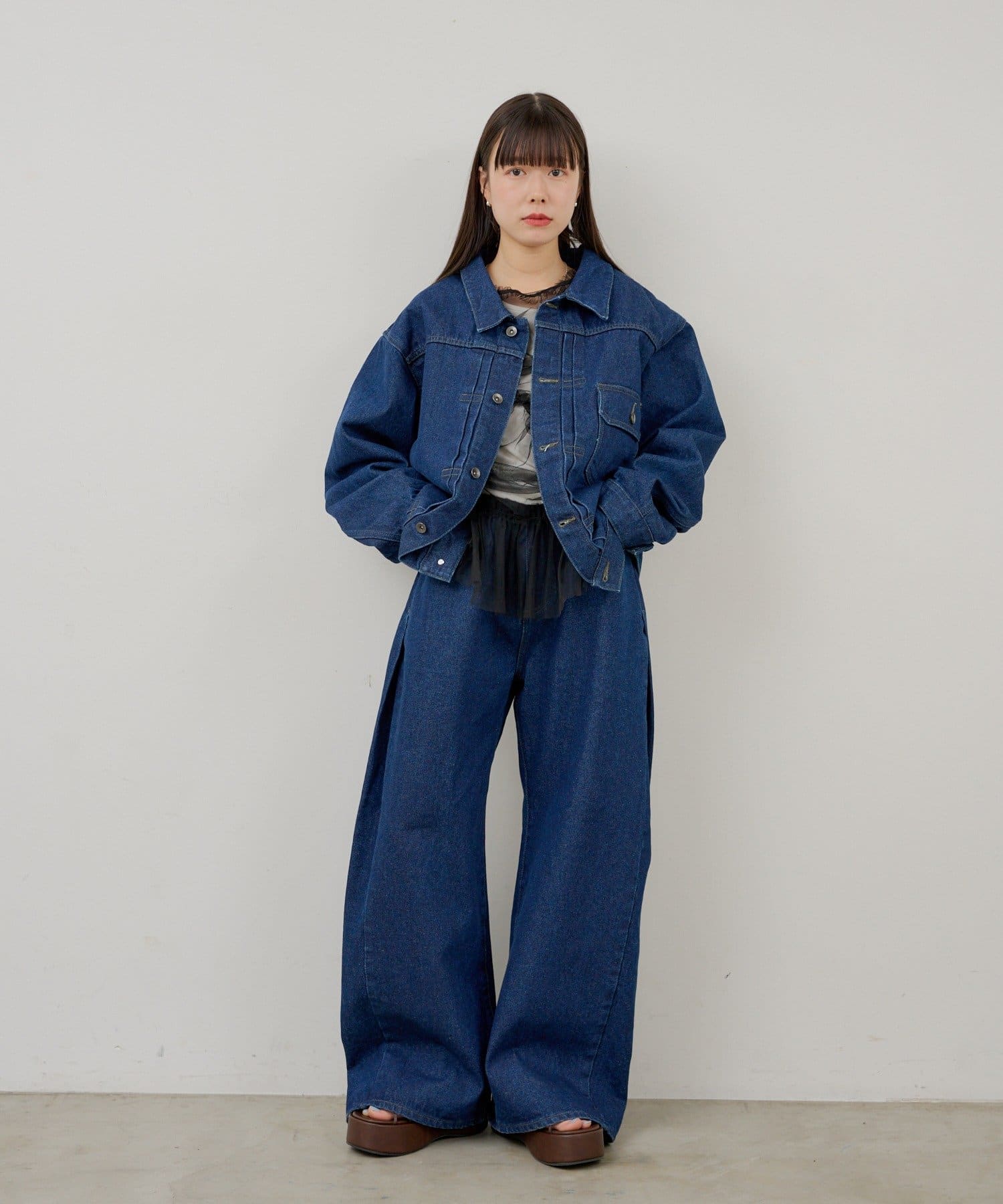 Kastane(カスタネ) 【WHIMSIC/SETUP対応】TYPE-1 デニムジャケット