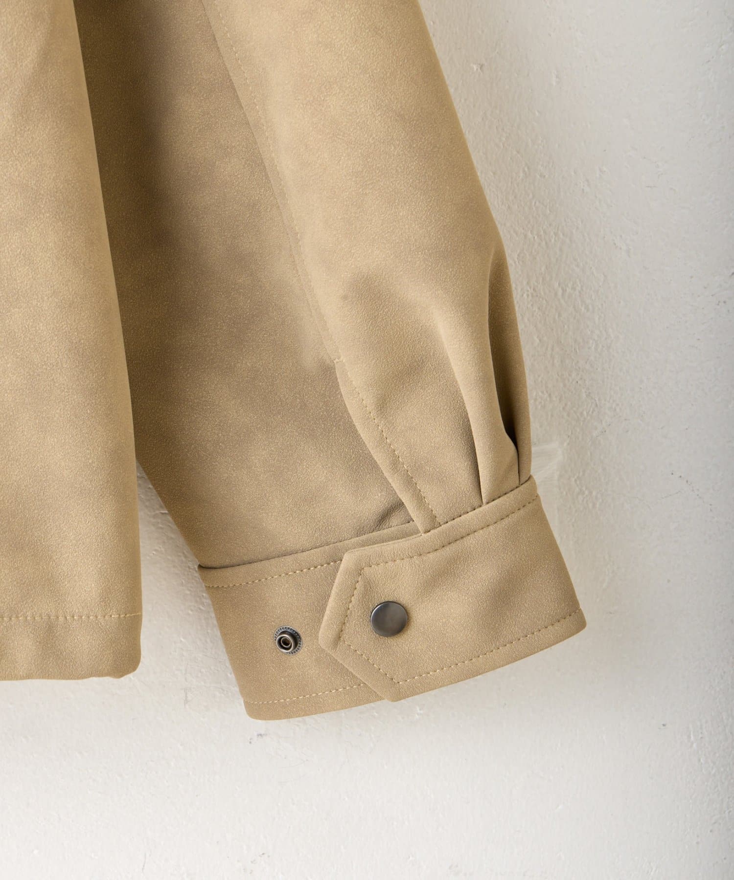 Kastane(カスタネ) 【WHIMSIC/2サイズ展開】ヴィーガンレザーコーチジャケット