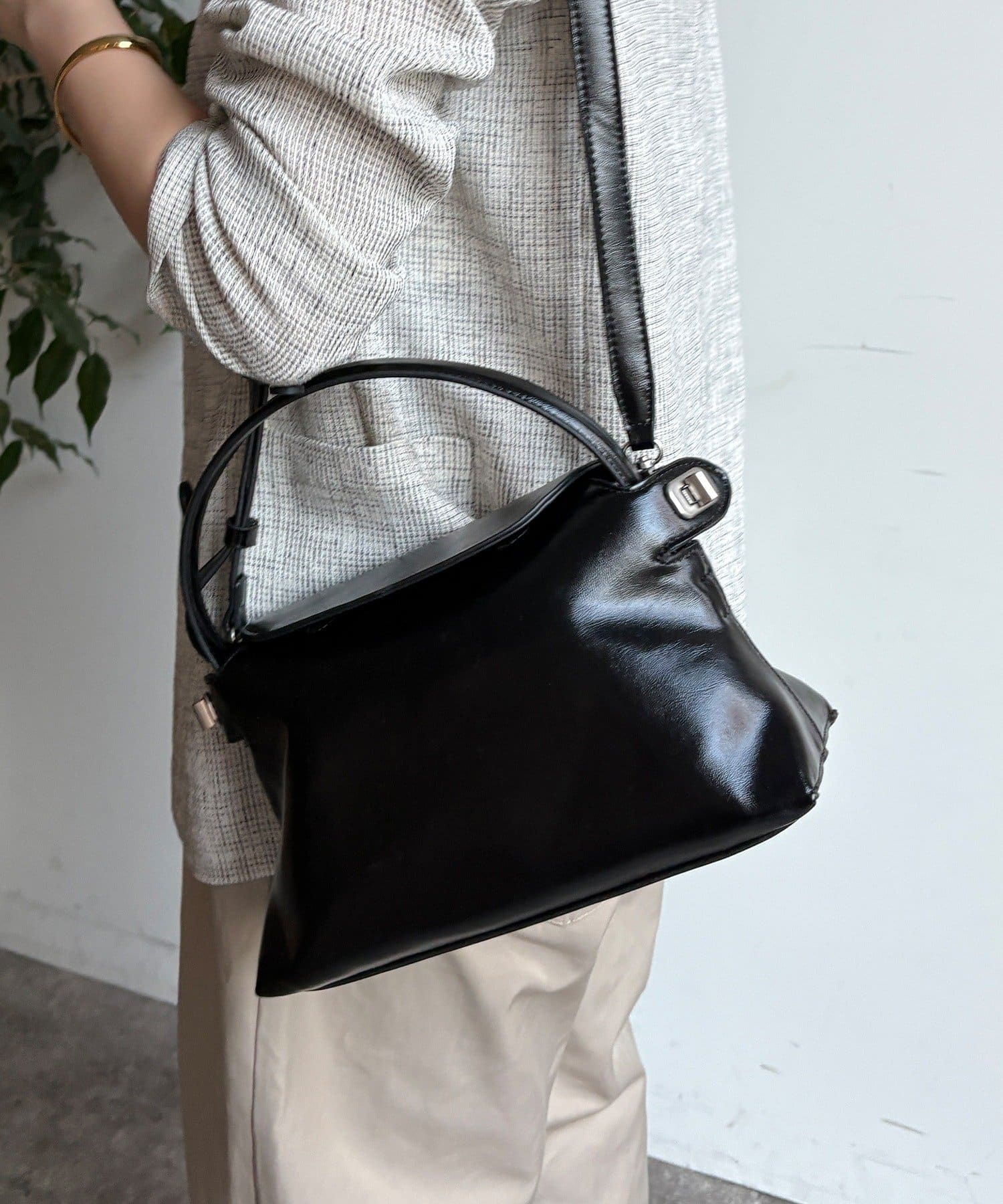 DOUDOU(ドゥドゥ) 【WEB限定】フラップキューブバッグ