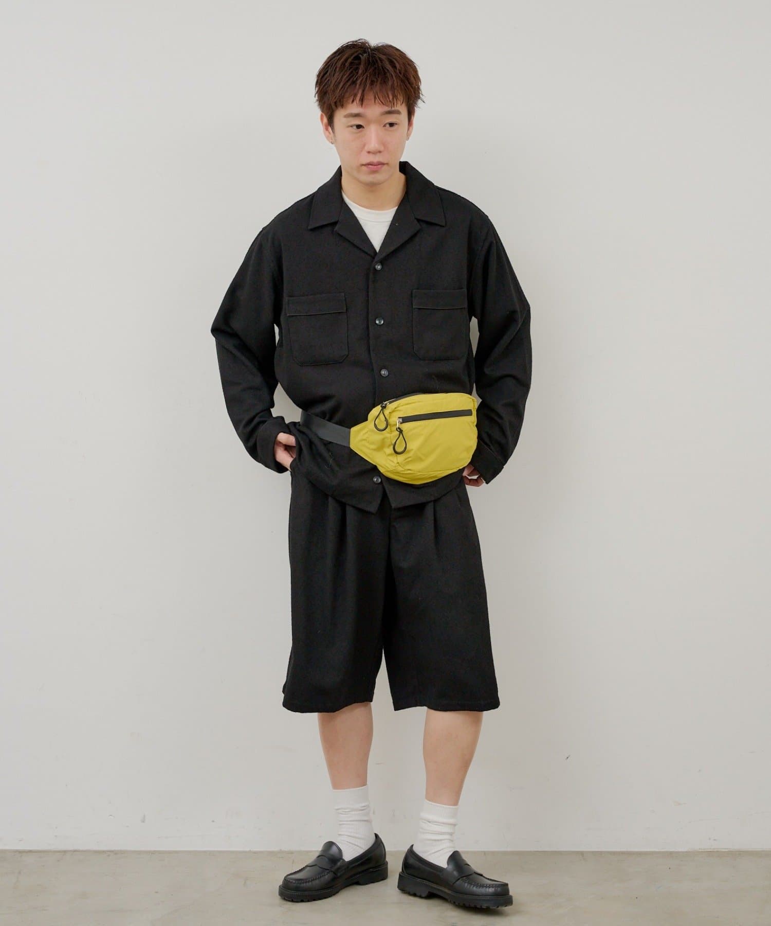 Kastane(カスタネ) 【WHIMSIC/SETUP対応/2サイズ展開】パイピングパジャマショートパンツ