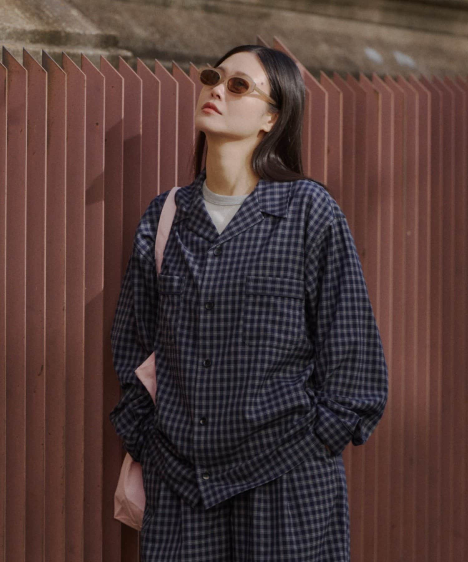 Kastane(カスタネ) 【WHIMSIC/SETUP対応/2サイズ展開】パイピングパジャマシャツ