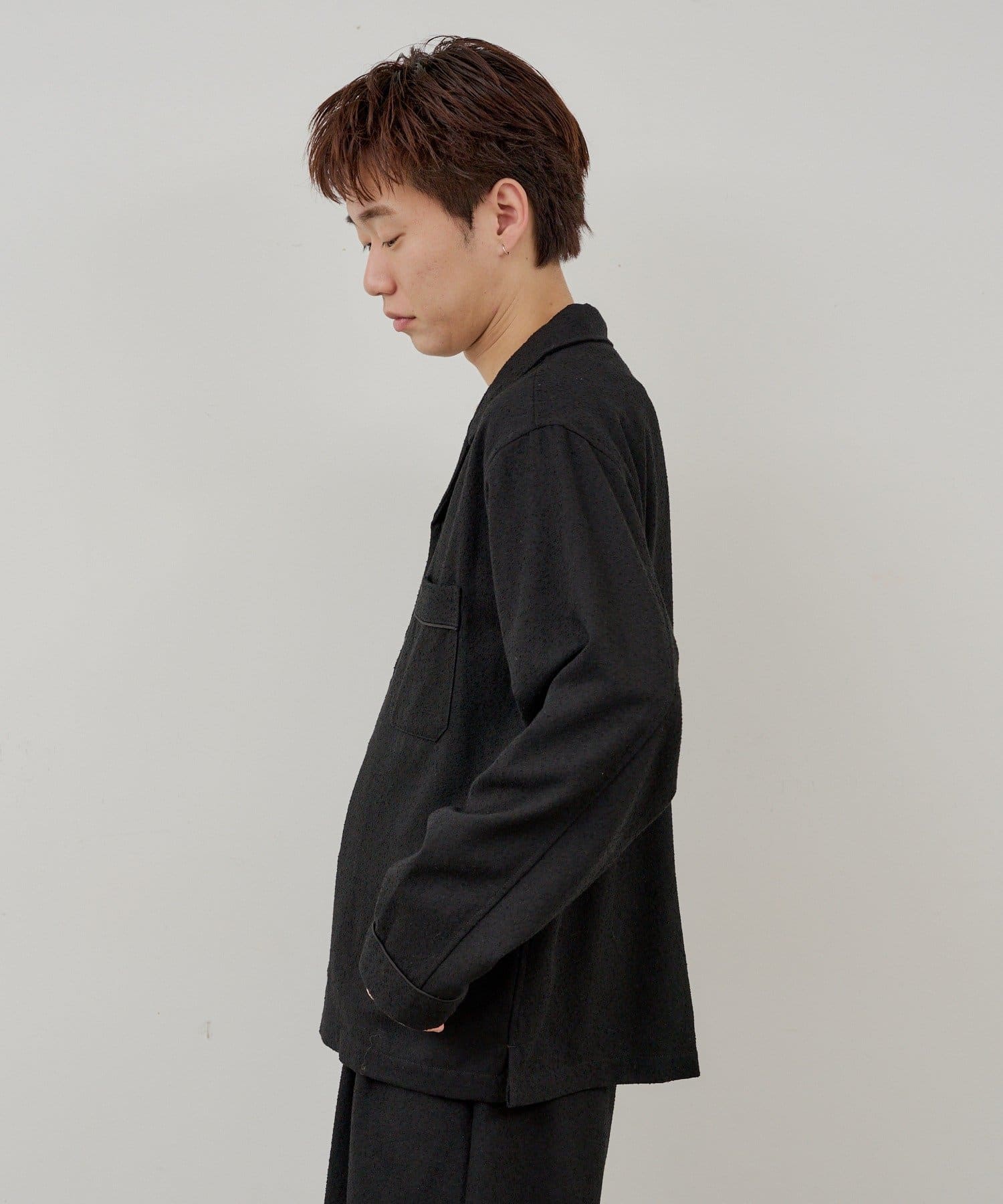 Kastane(カスタネ) 【WHIMSIC/SETUP対応/2サイズ展開】パイピングパジャマシャツ