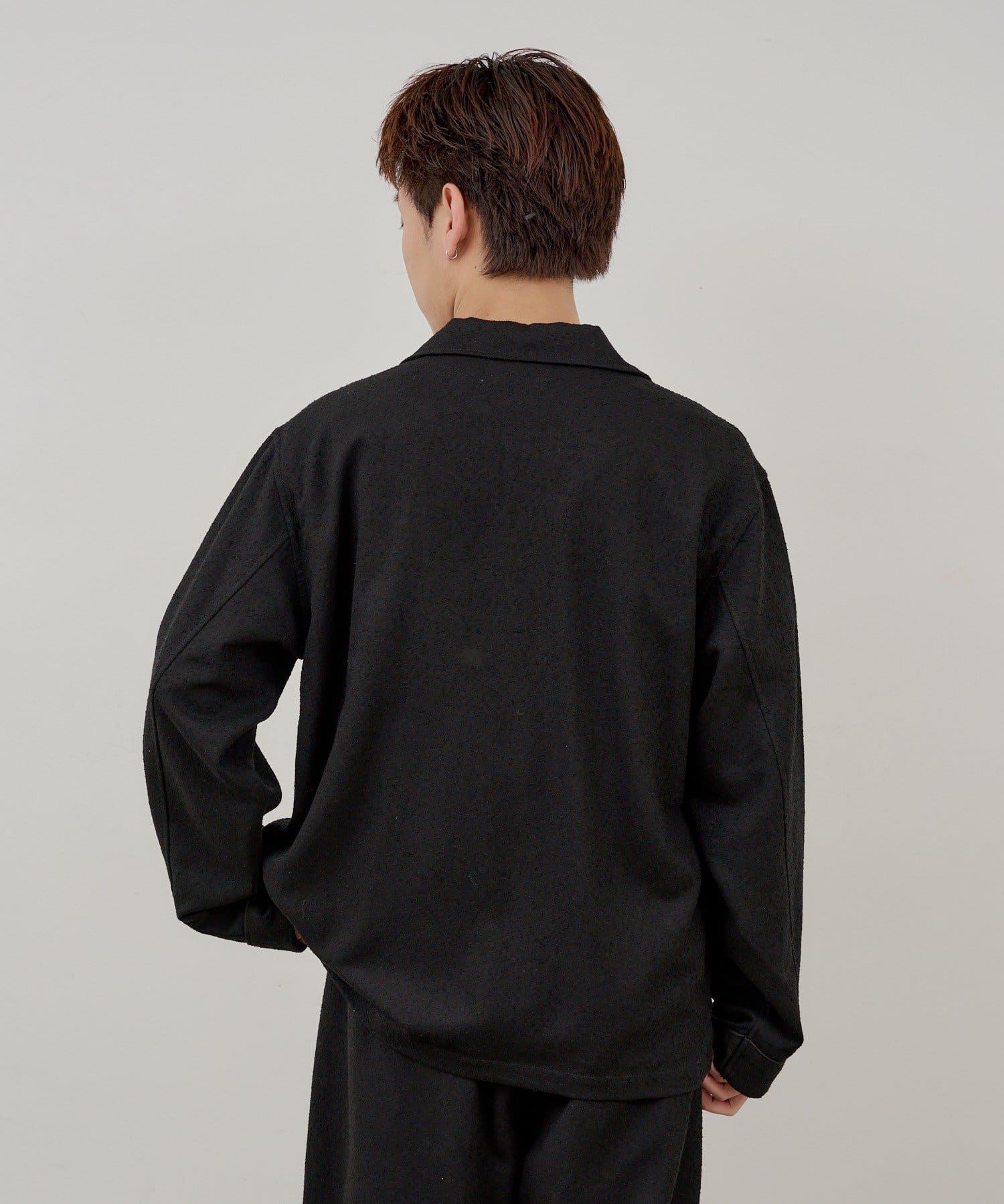 Kastane(カスタネ) 【WHIMSIC/SETUP対応/2サイズ展開】パイピングパジャマシャツ