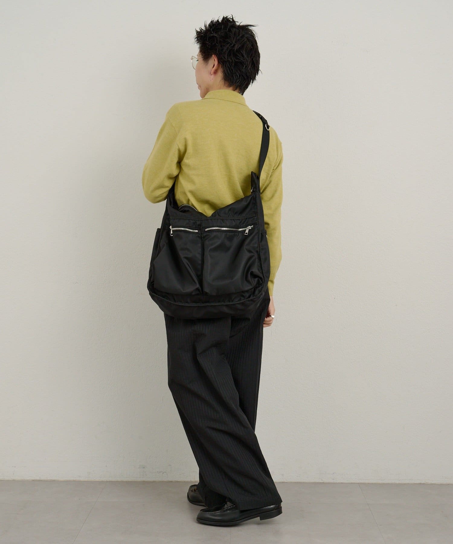 Kastane(カスタネ) 【WHIMSIC】シアーサッカーストライプ ルーズフィットイージースラックス