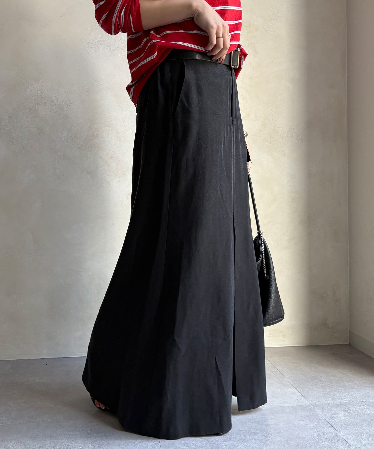 DOUDOU(ドゥドゥ) ツイルカーゴスカート