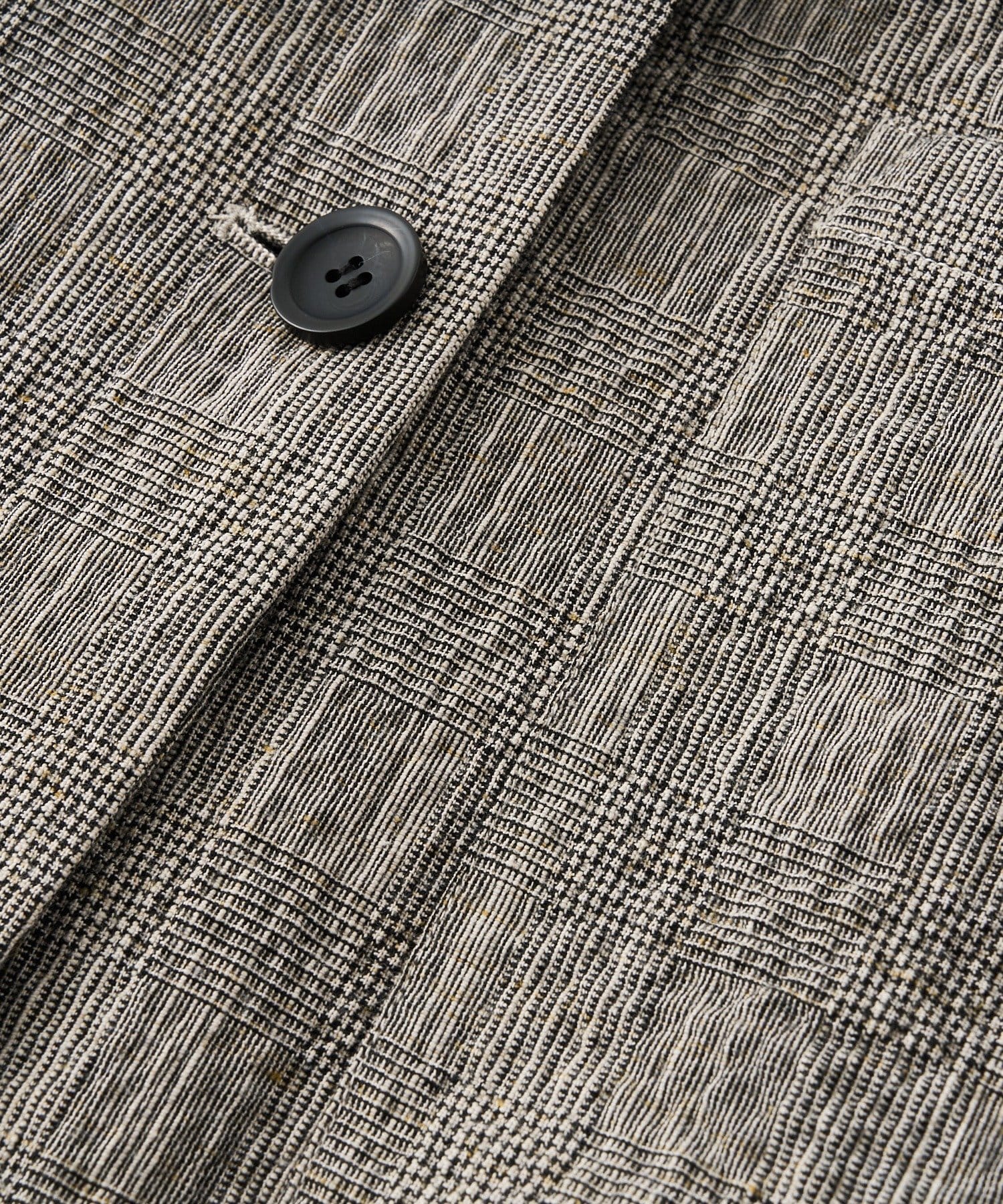 RIVE DROITE(リヴドロワ) 予約【こなれた印象に】バンピーチェックハーフスリーブジャケット/5月中旬お届け予定