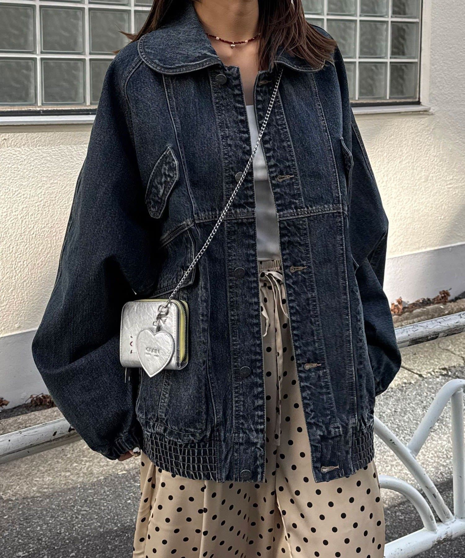 CIAOPANIC(チャオパニック) 【ANTI WARP /アンチワープ】ヴィンテージディティールブルゾン