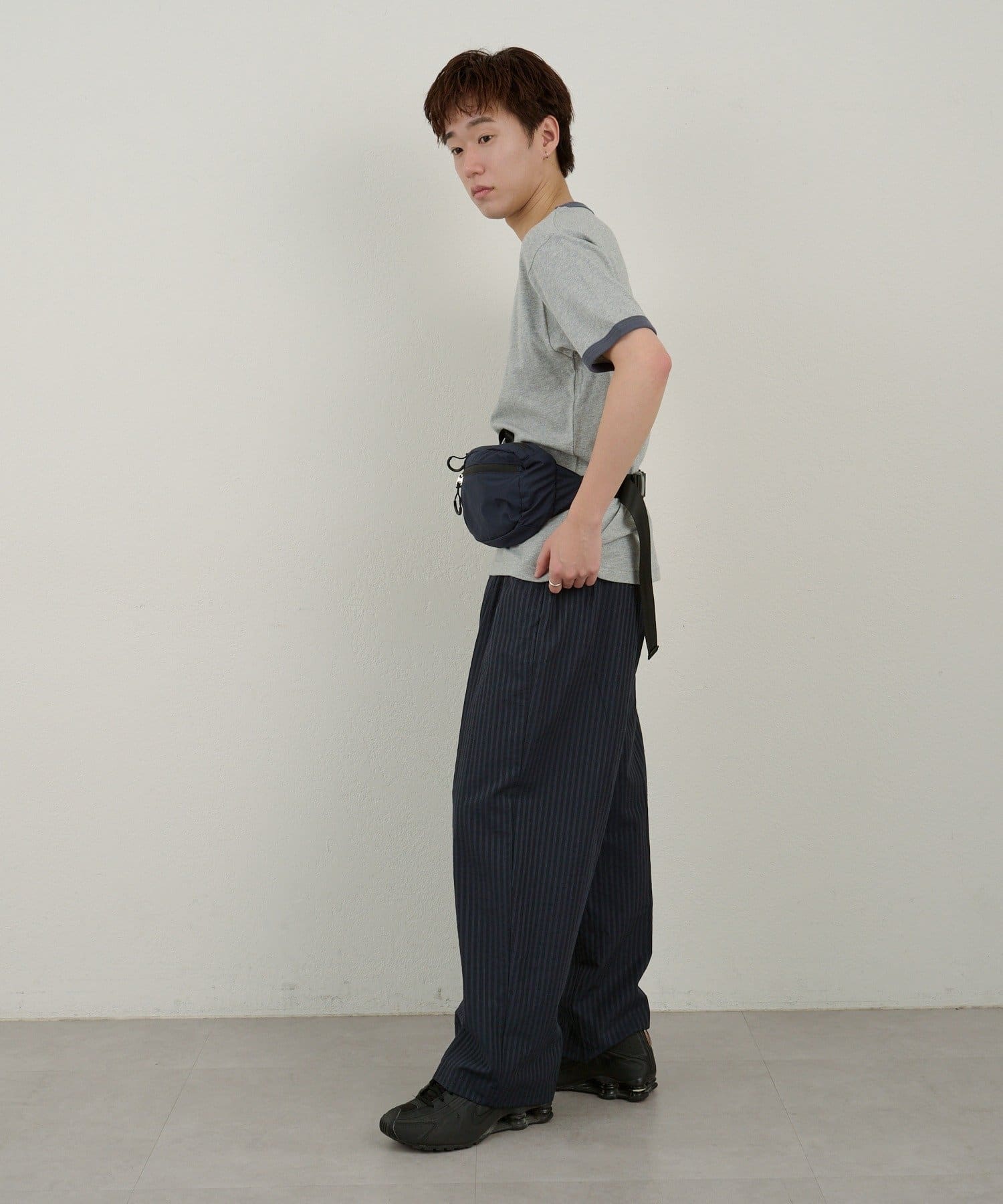 Kastane(カスタネ) 【WHIMSIC/2サイズ展開】リンガーTシャツ