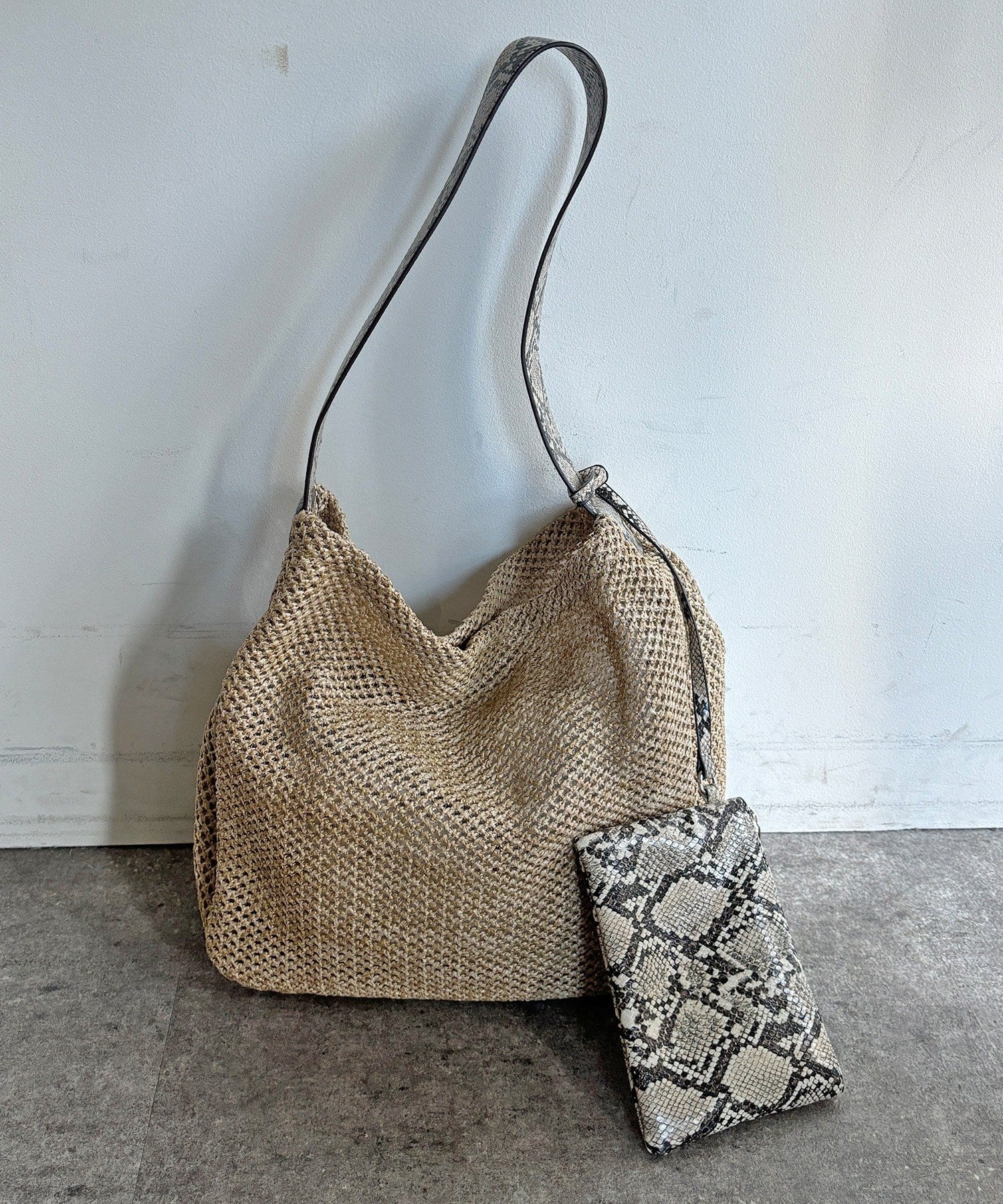 DOUDOU(ドゥドゥ) 【WEB限定】アンダリア風ホーボーバッグ